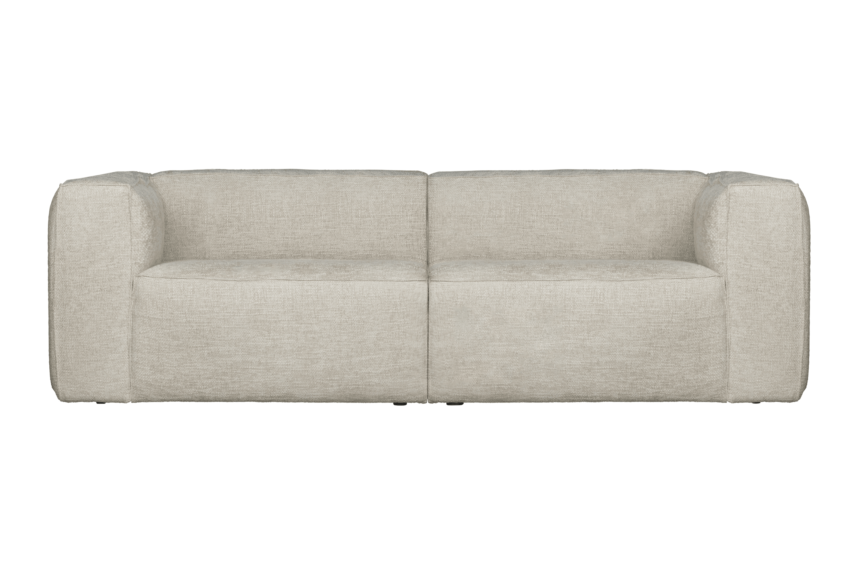 Sofa BEAN jasnobeżowy melanż Woood Exclusive Eye on Design
