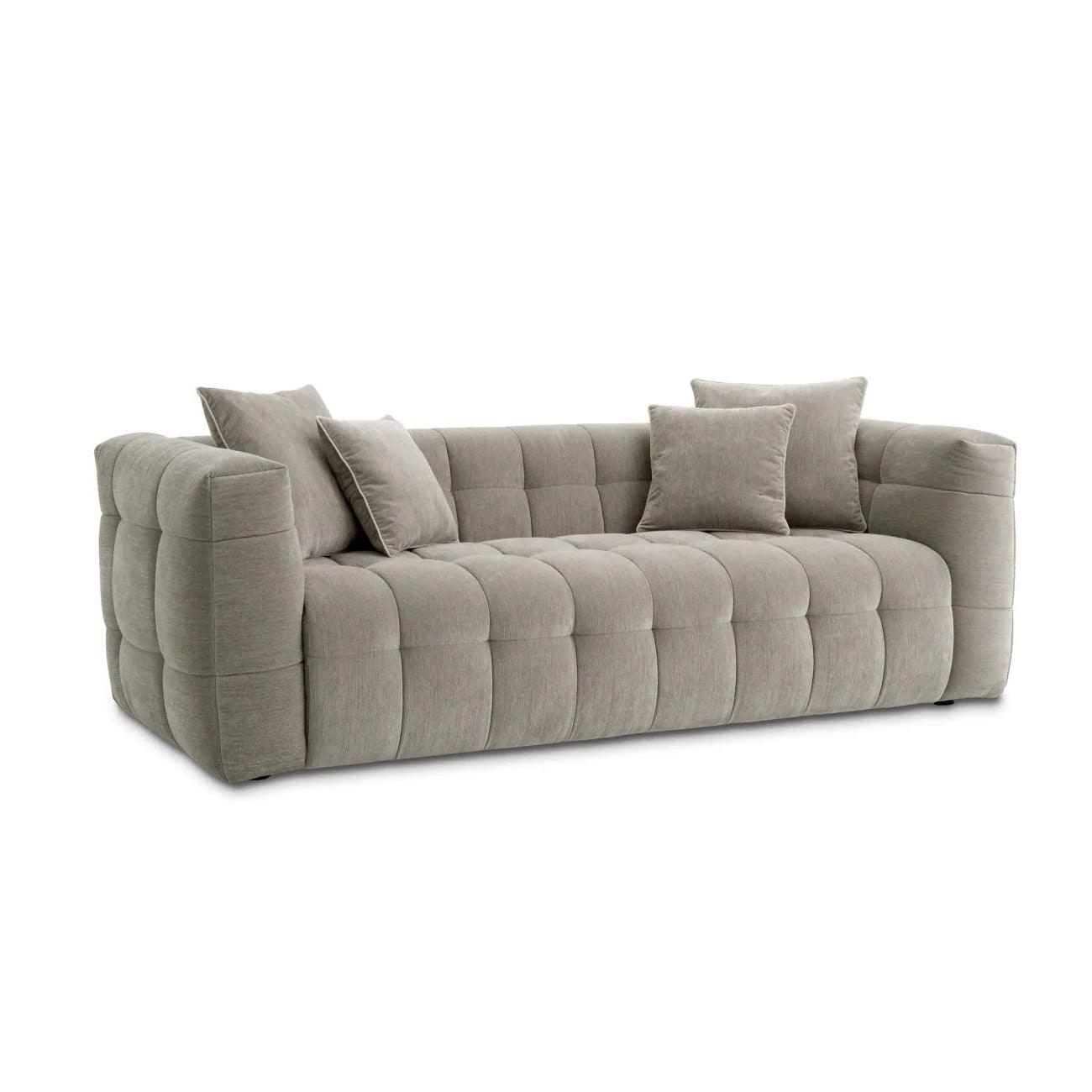 Sofa BREVA szary Eichholtz Eye on Design