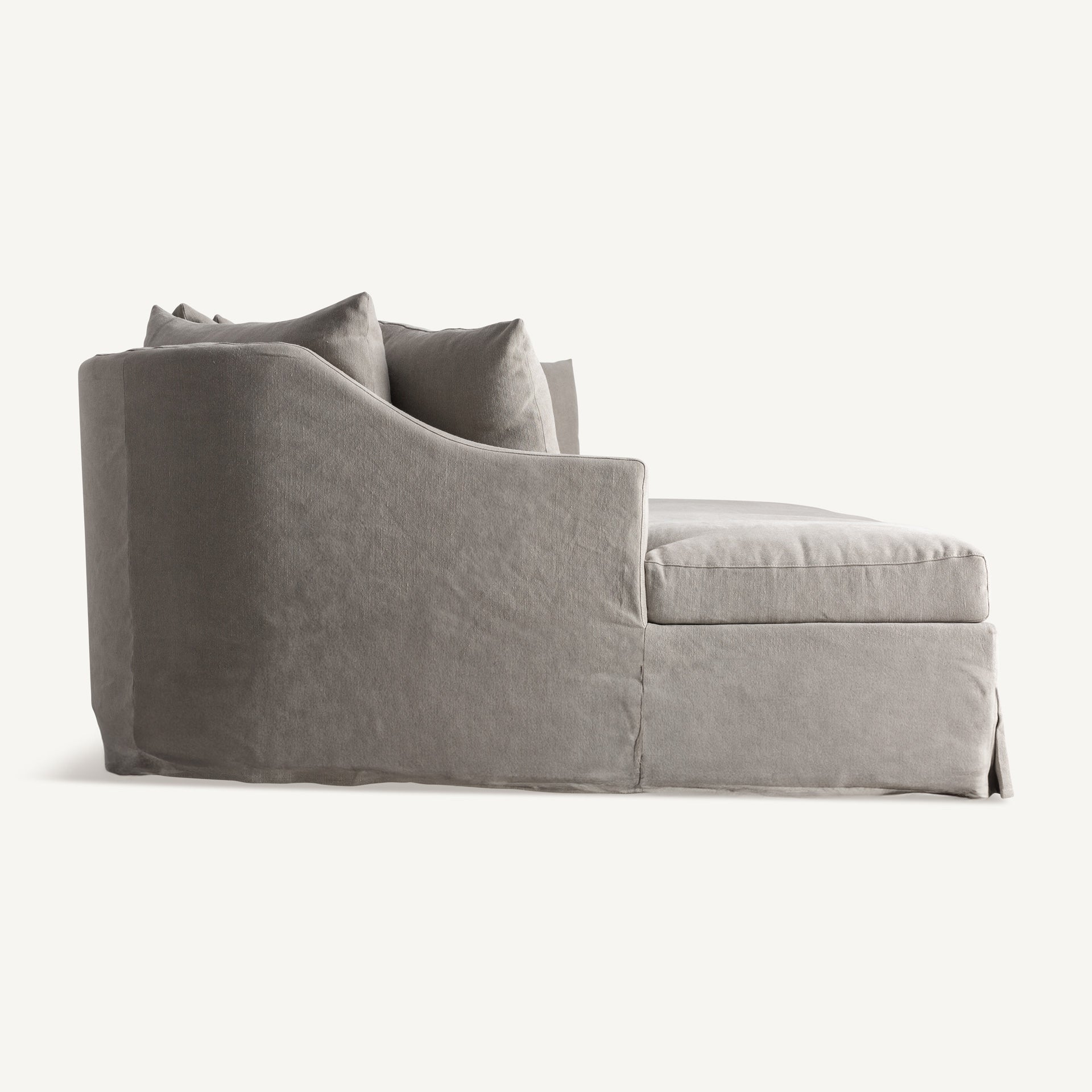 Sofa met slaapfunctie CORBUN grijs