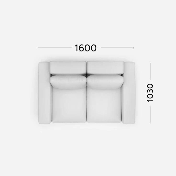 Sofa LENA Rosanero 160x103 cm Grupa 0 Eye on Design