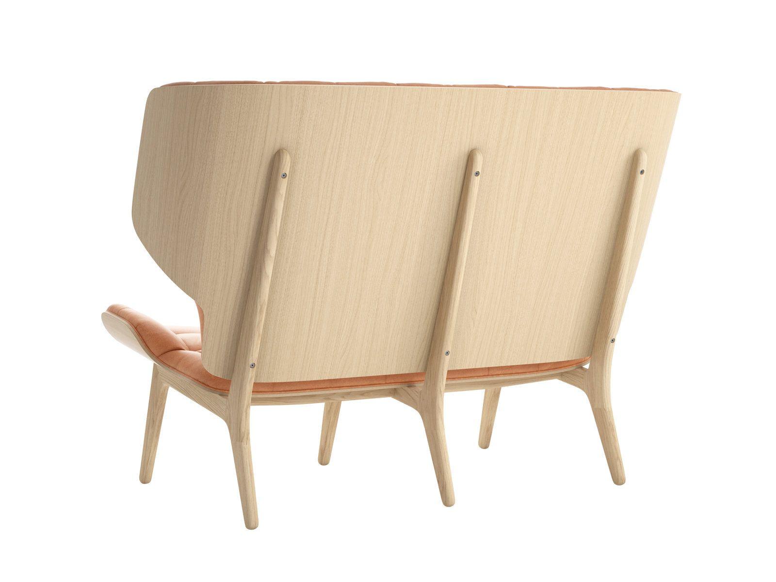 Sofa MAMMOTH dębowy z ekoskórą NORR11 Eye on Design