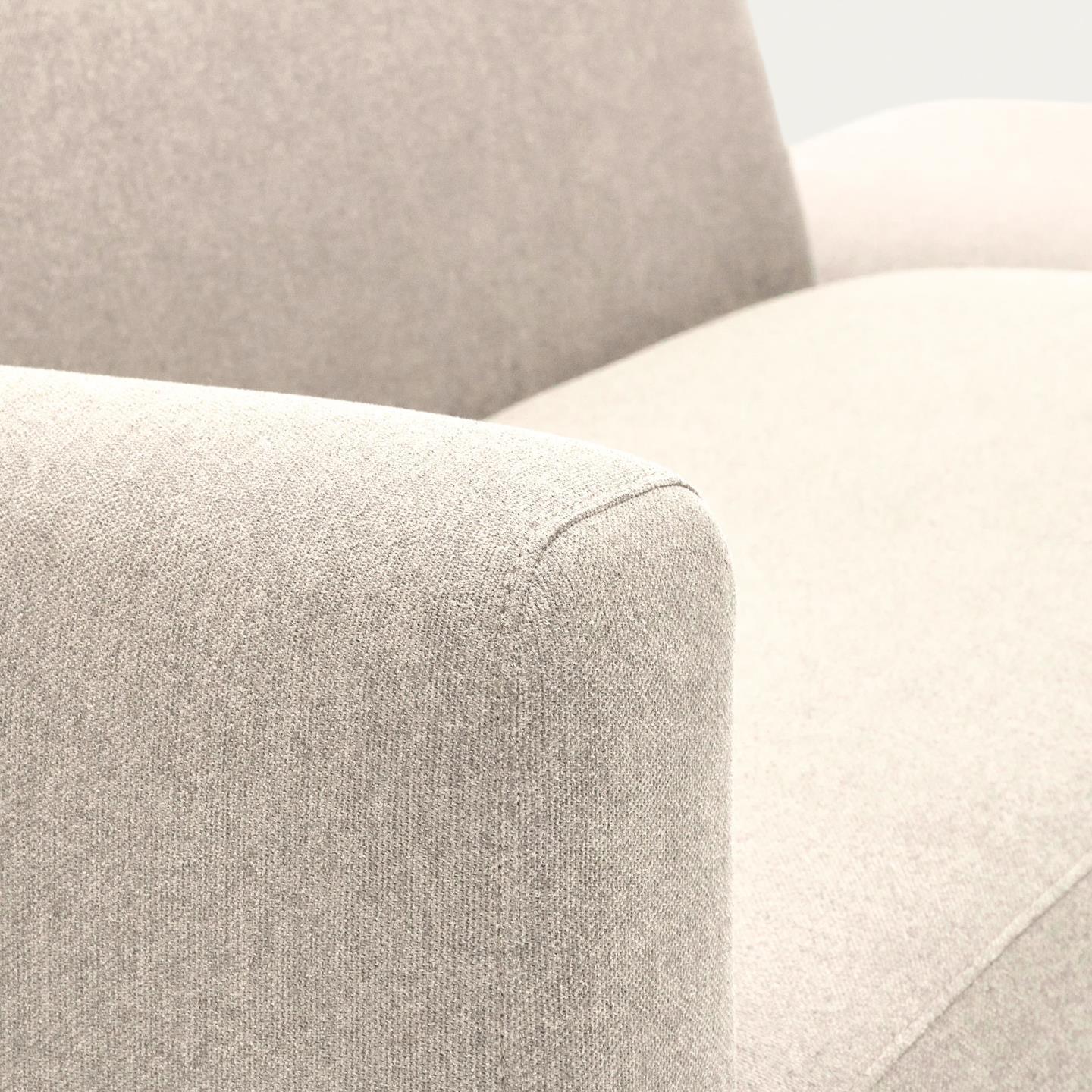 Sofa modułowa 2-osobowa uniwersalna otwarta NEOM beżowy La Forma Eye on Design