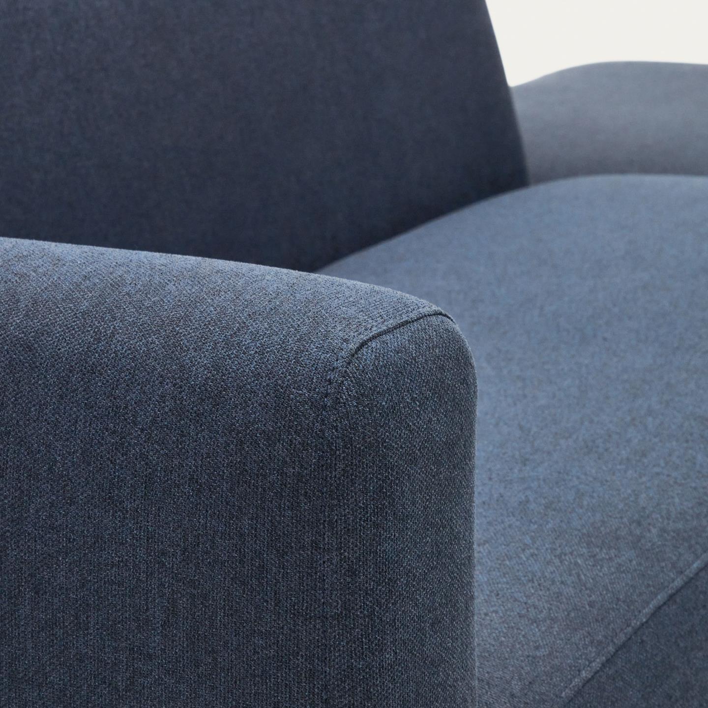 Sofa modułowa 2-osobowa uniwersalna otwarta NEOM niebieski La Forma Eye on Design