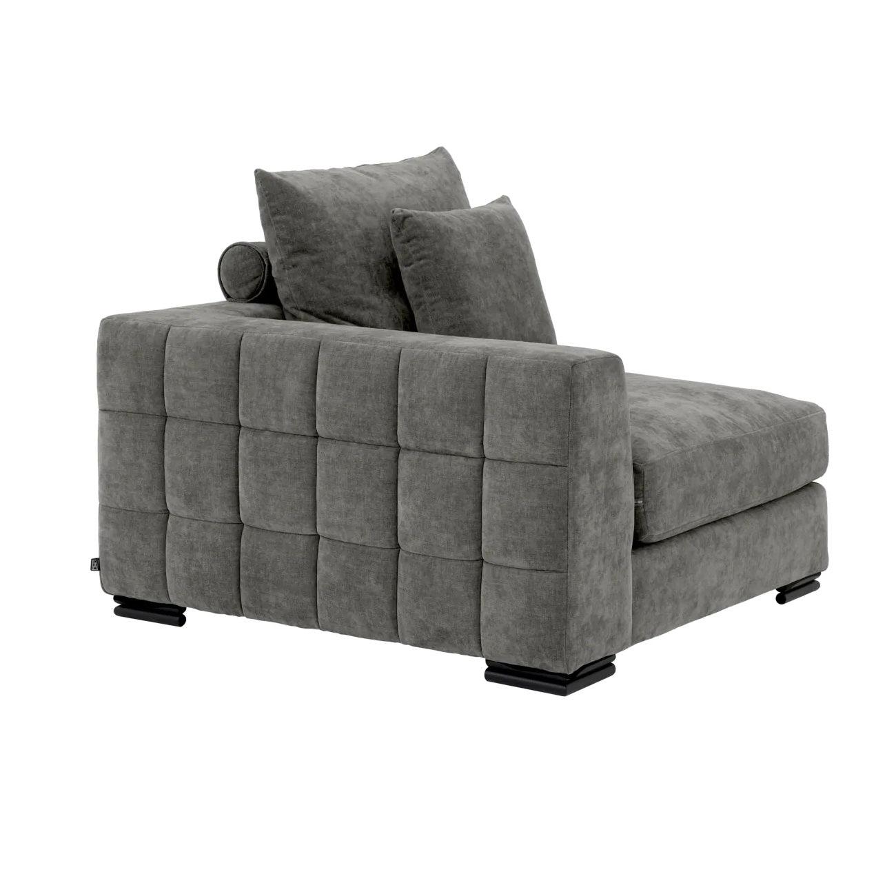 Sofa modułowa CLIFFORD - element narożny szary Eichholtz Eye on Design