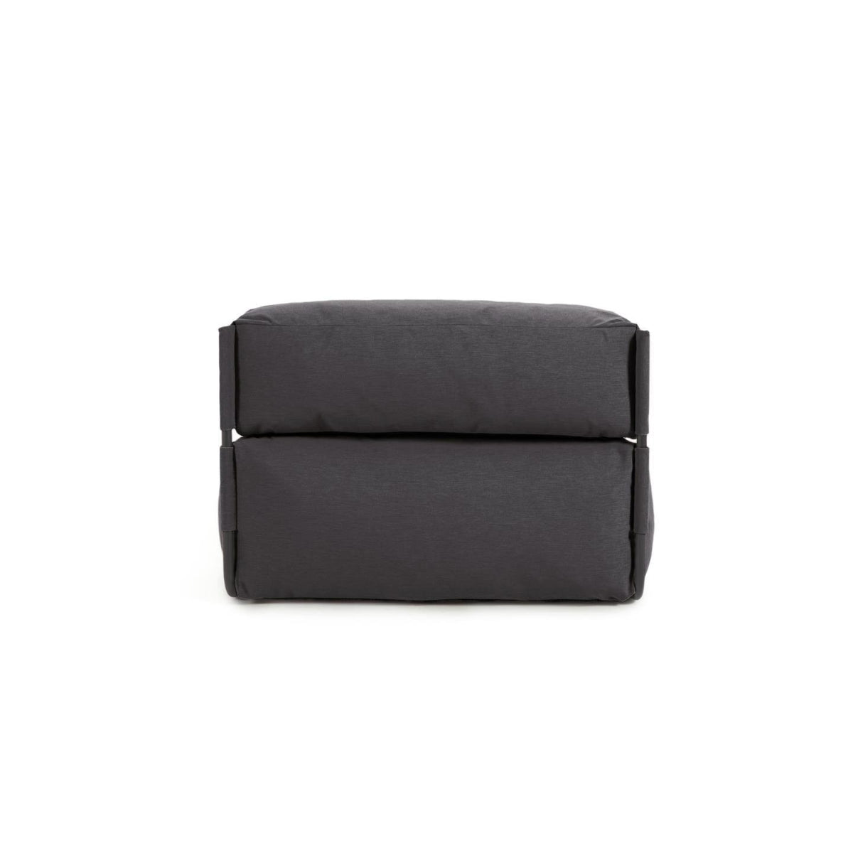 Sofa modułowa ogrodowa SQUARE - szezlong ciemnoszary La Forma Eye on Design