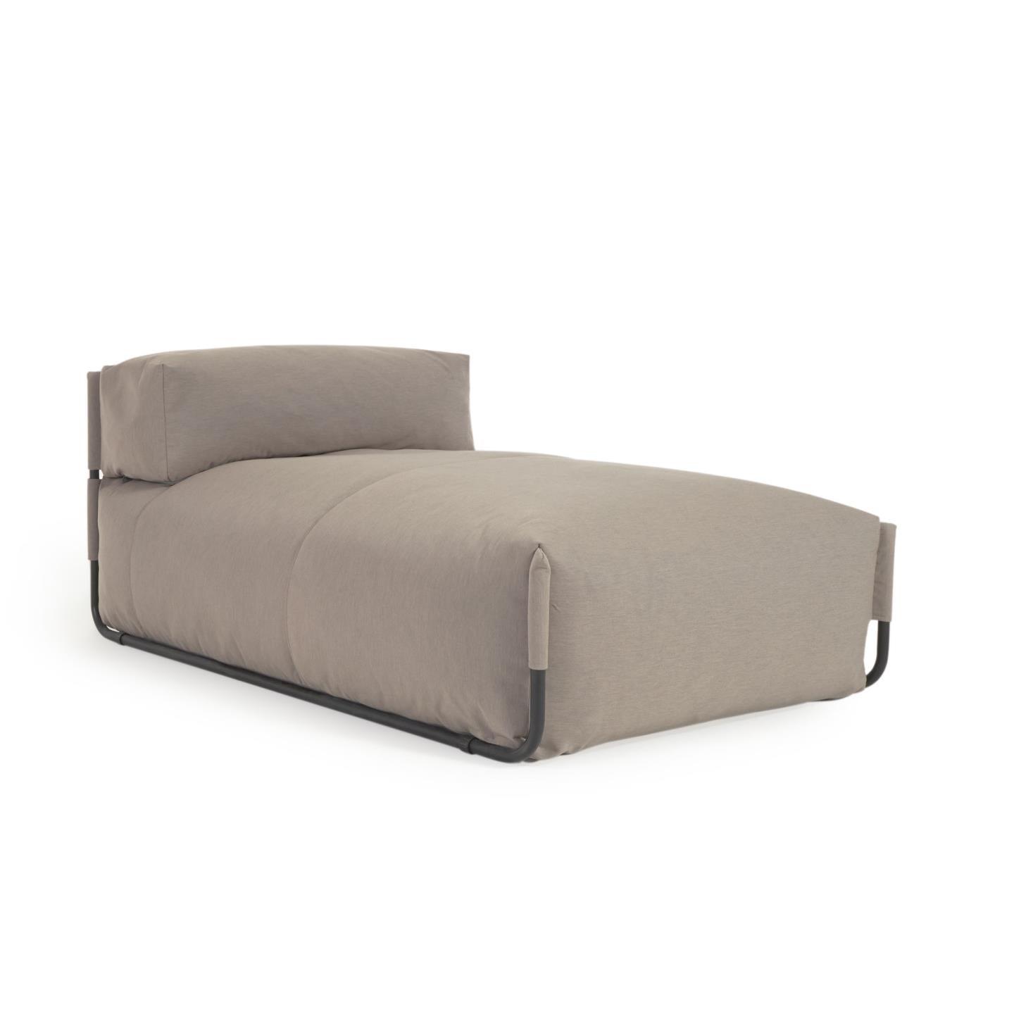 Sofa modułowa ogrodowa SQUARE - szezlong khaki La Forma Eye on Design