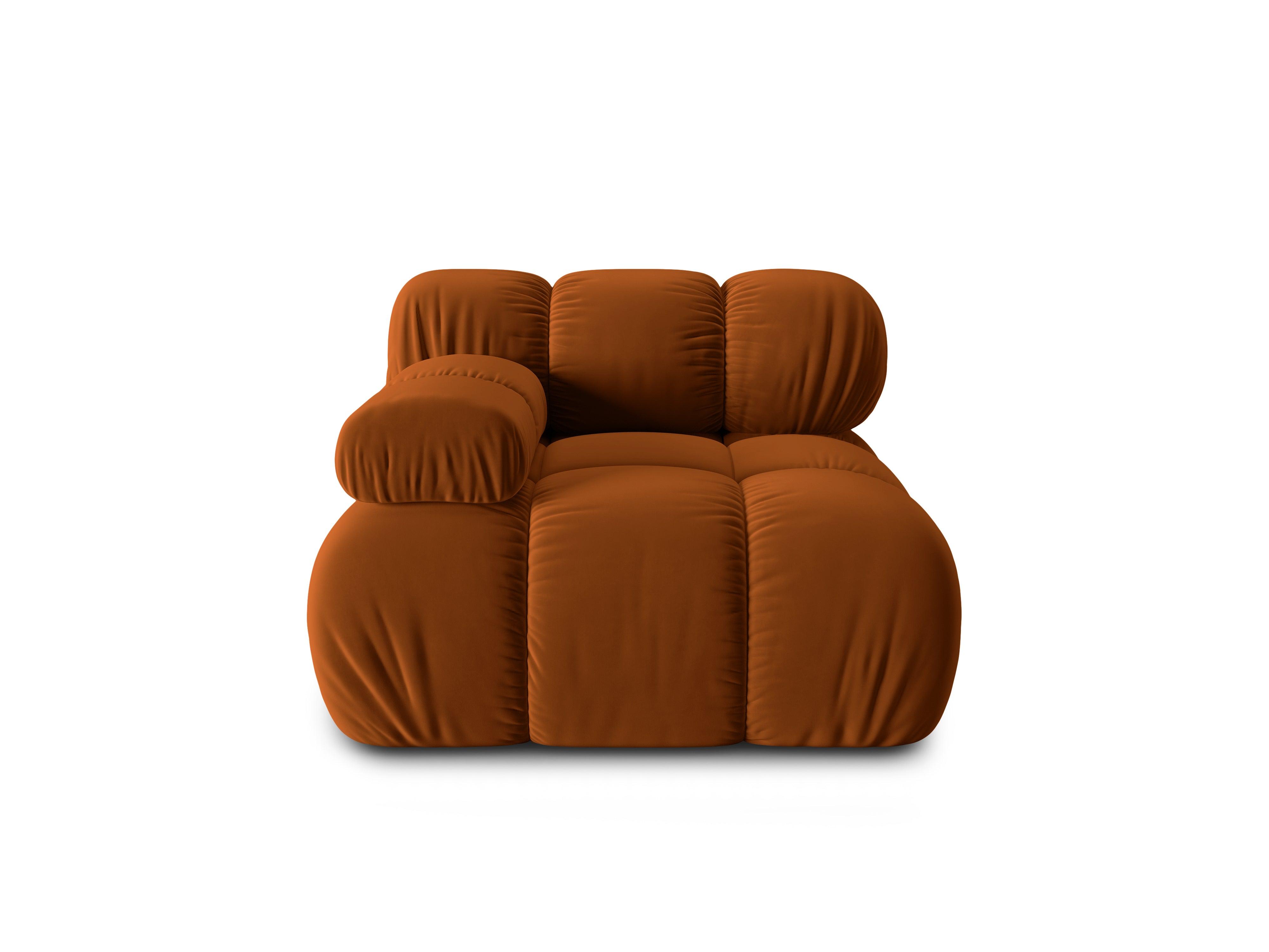 Sofa modułowa TROPEA - moduł lewostronny terracotta Milo Casa Eye on Design
