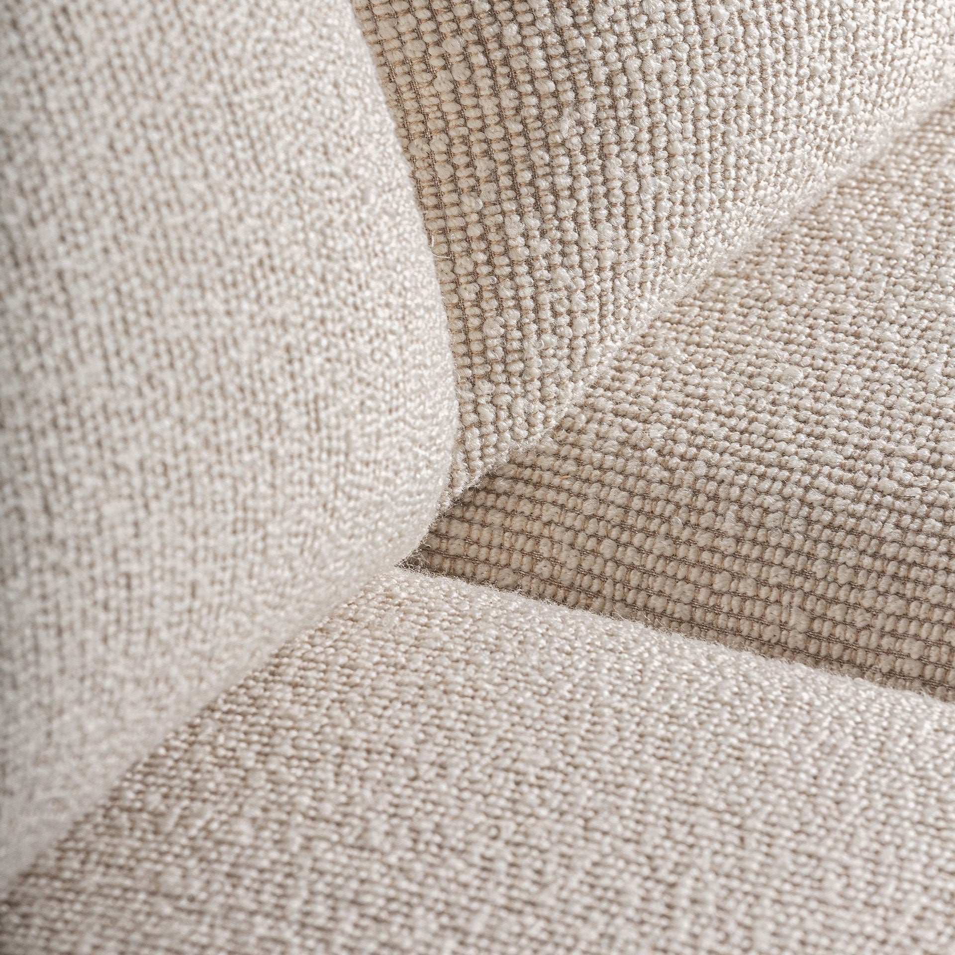 Beige NARA Sofa with Oak Base