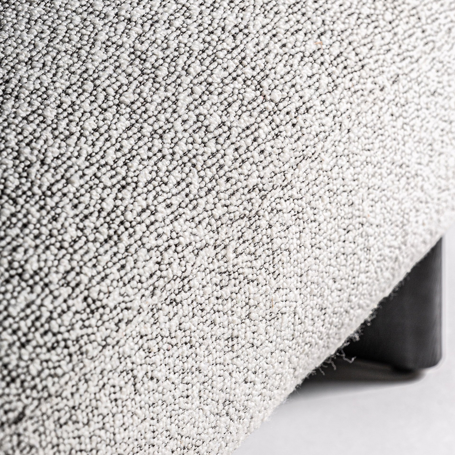 NARA Sofa in Gray with Black Oak Base