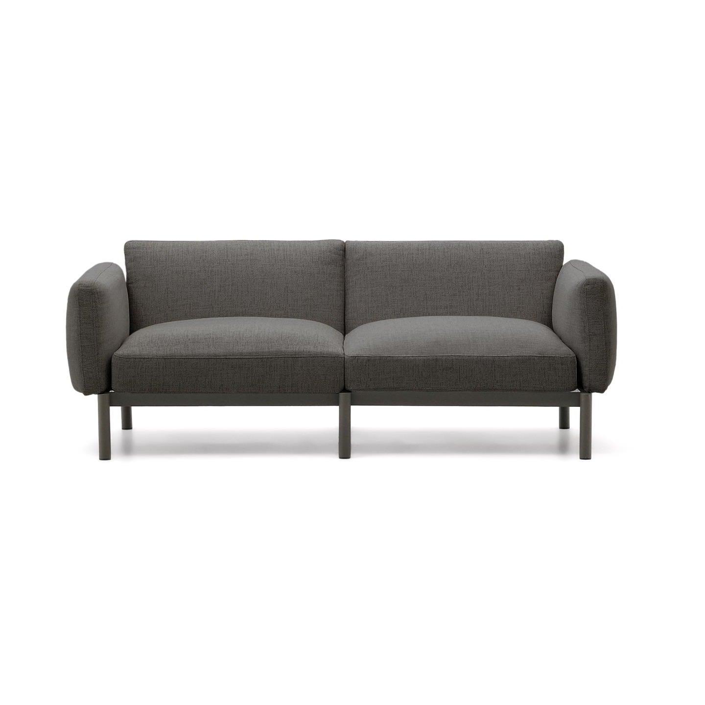 Sofa ogrodowa 2-osobowa SORELLS szary La Forma Eye on Design