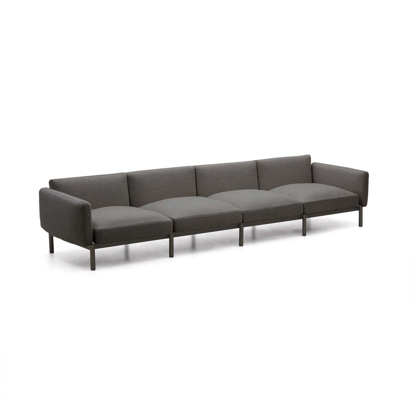 Sofa ogrodowa 4-osobowa SORELLS szary La Forma Eye on Design