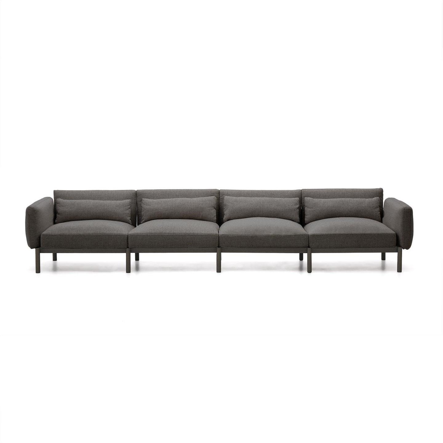 Sofa ogrodowa 4-osobowa SORELLS szary La Forma Eye on Design