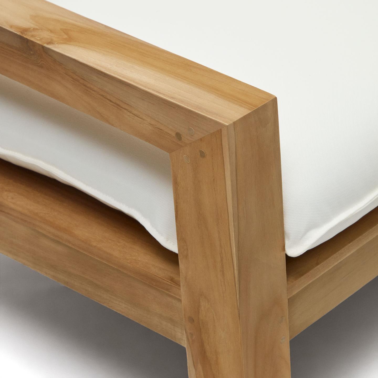 Sofa ogrodowa FORCANERA lite drewno tekowe La Forma Eye on Design