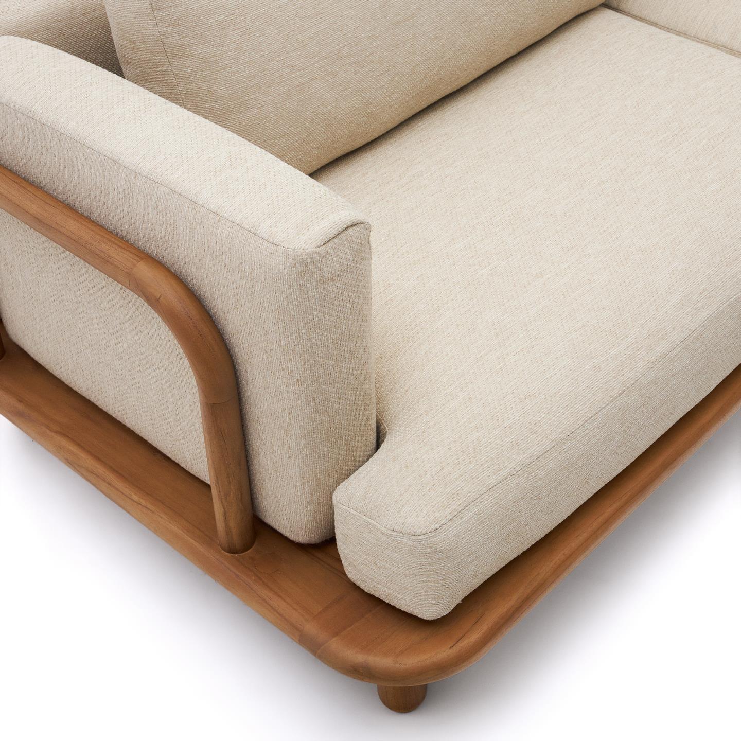 Sofa ogrodowa TURQUETA drewno tekowe La Forma Eye on Design
