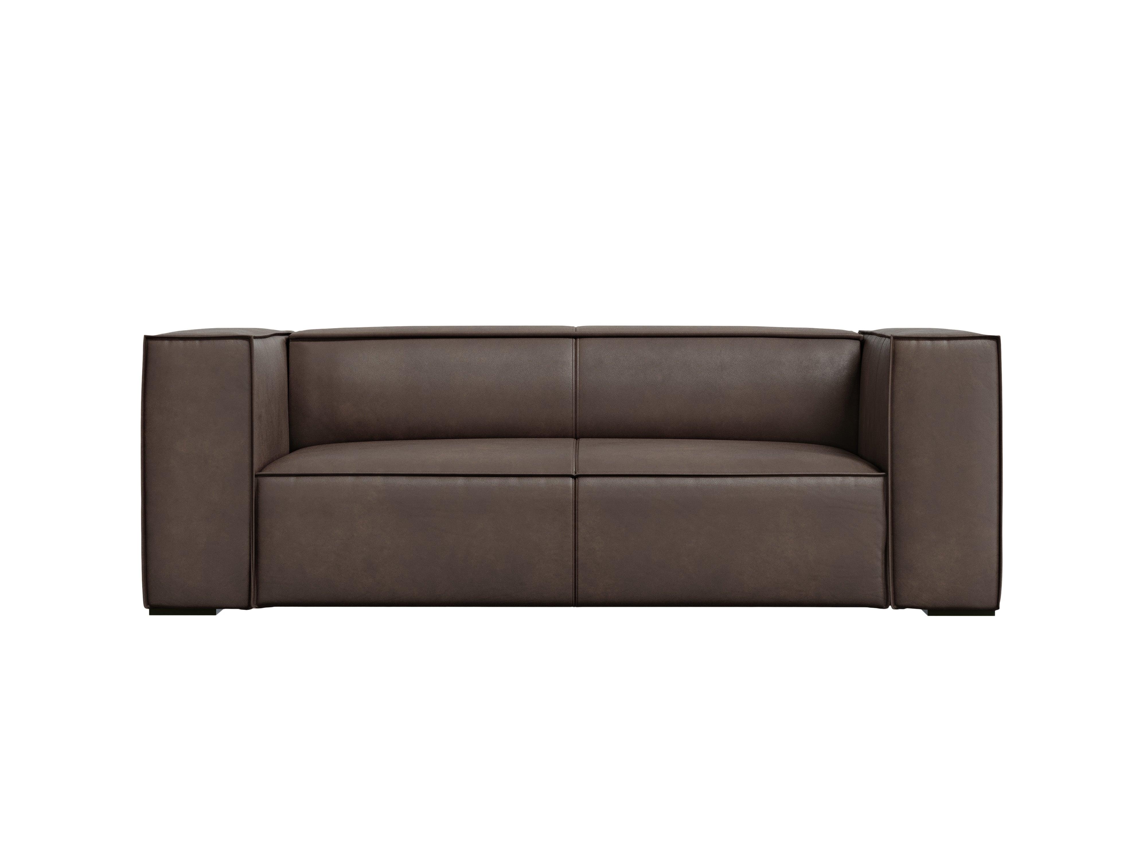 Sofa skórzana 2-osobowa MADAME oliwkowy brąz Windsor & Co Eye on Design