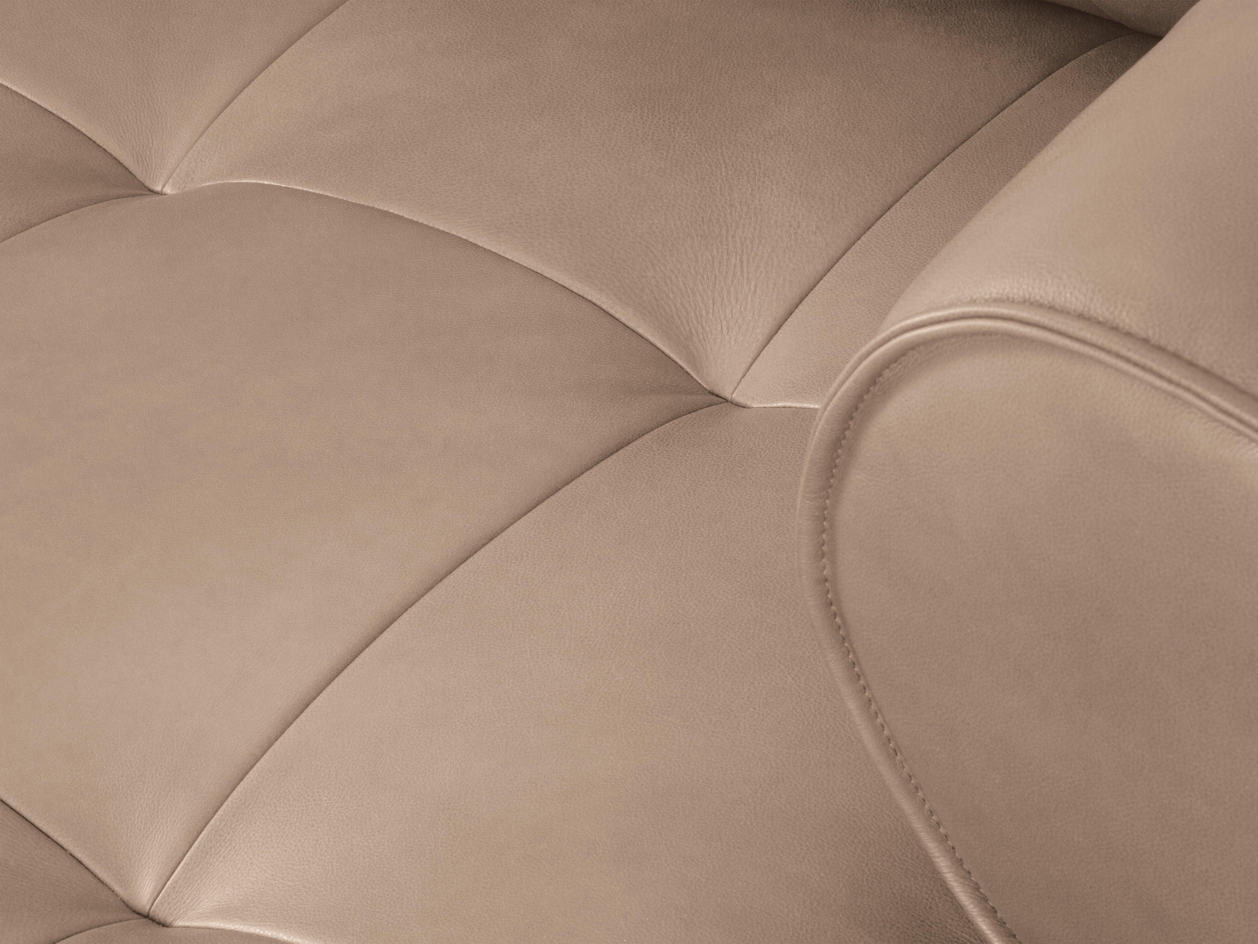 Sofa skórzana 3-osobowa LILY cappuccino Maison Heritage Eye on Design