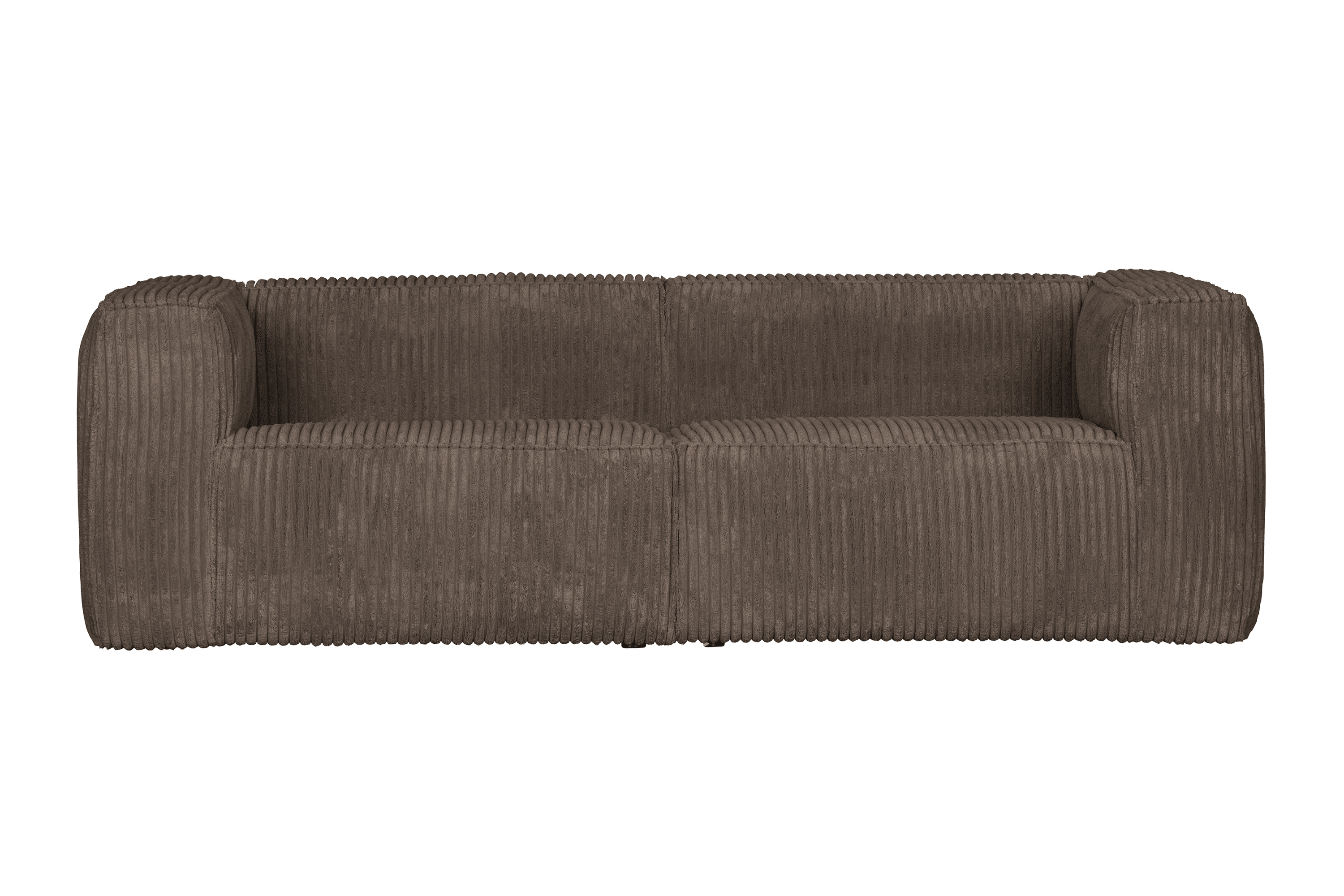 Sofa sztruksowa BEAN RIB brązowy Woood Exclusive Eye on Design