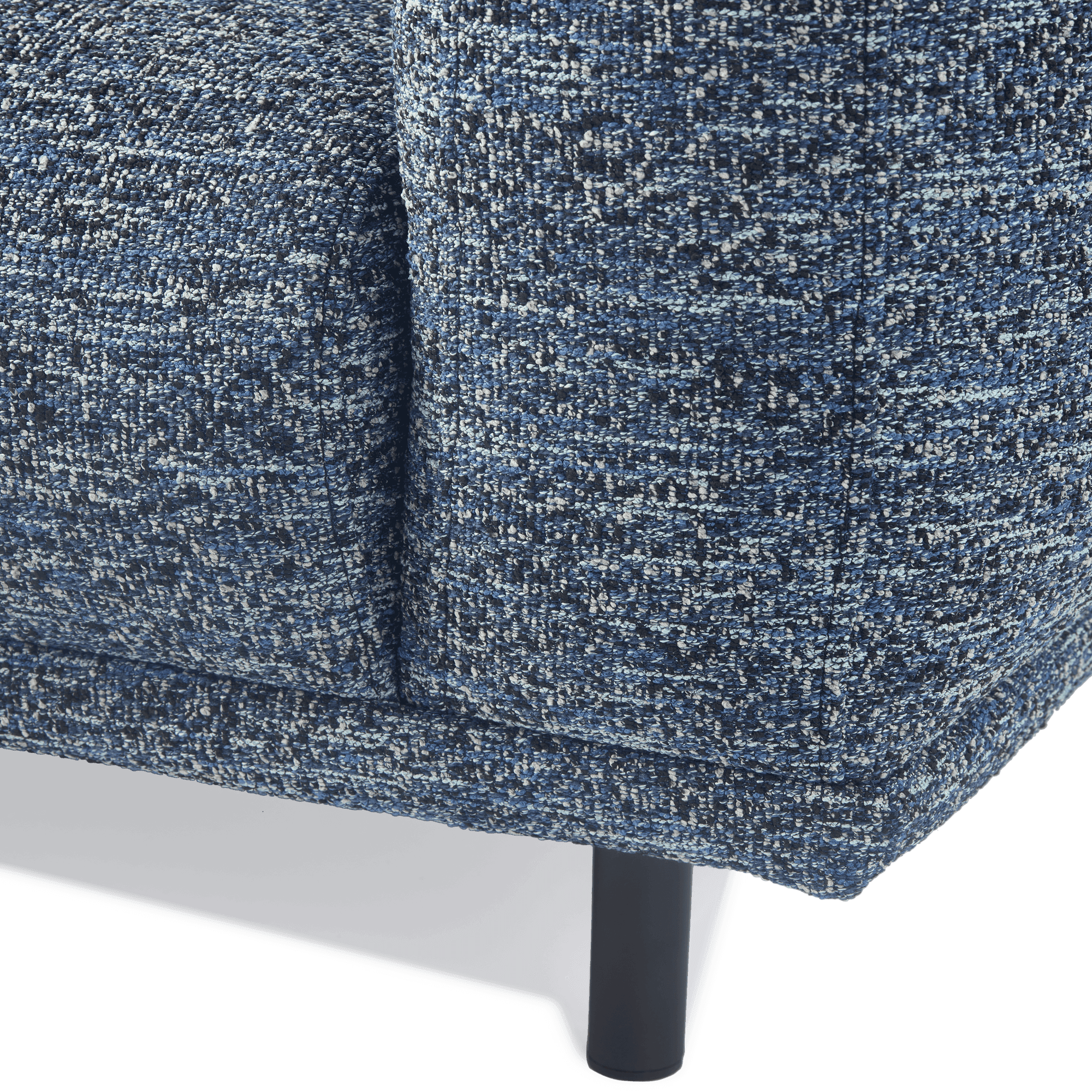 Sofa TEDDY BOHO niebieski melanż Pols Potten Eye on Design