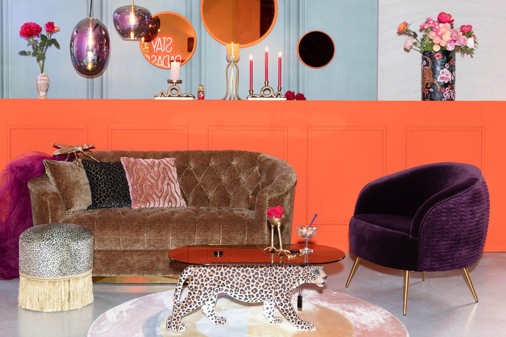 Sofa TOO PRETTY TO SIT ON panterka Bold Monkey Eye on Design