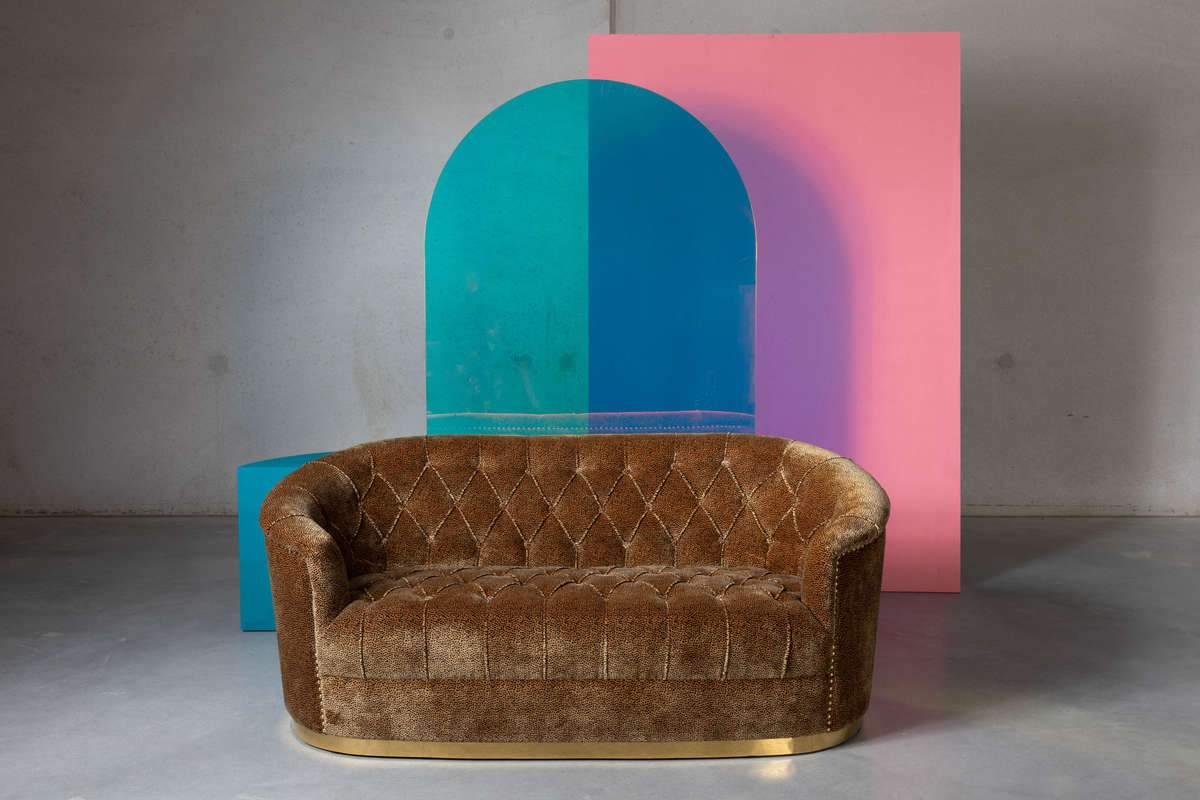 Sofa TOO PRETTY TO SIT ON panterka Bold Monkey Eye on Design