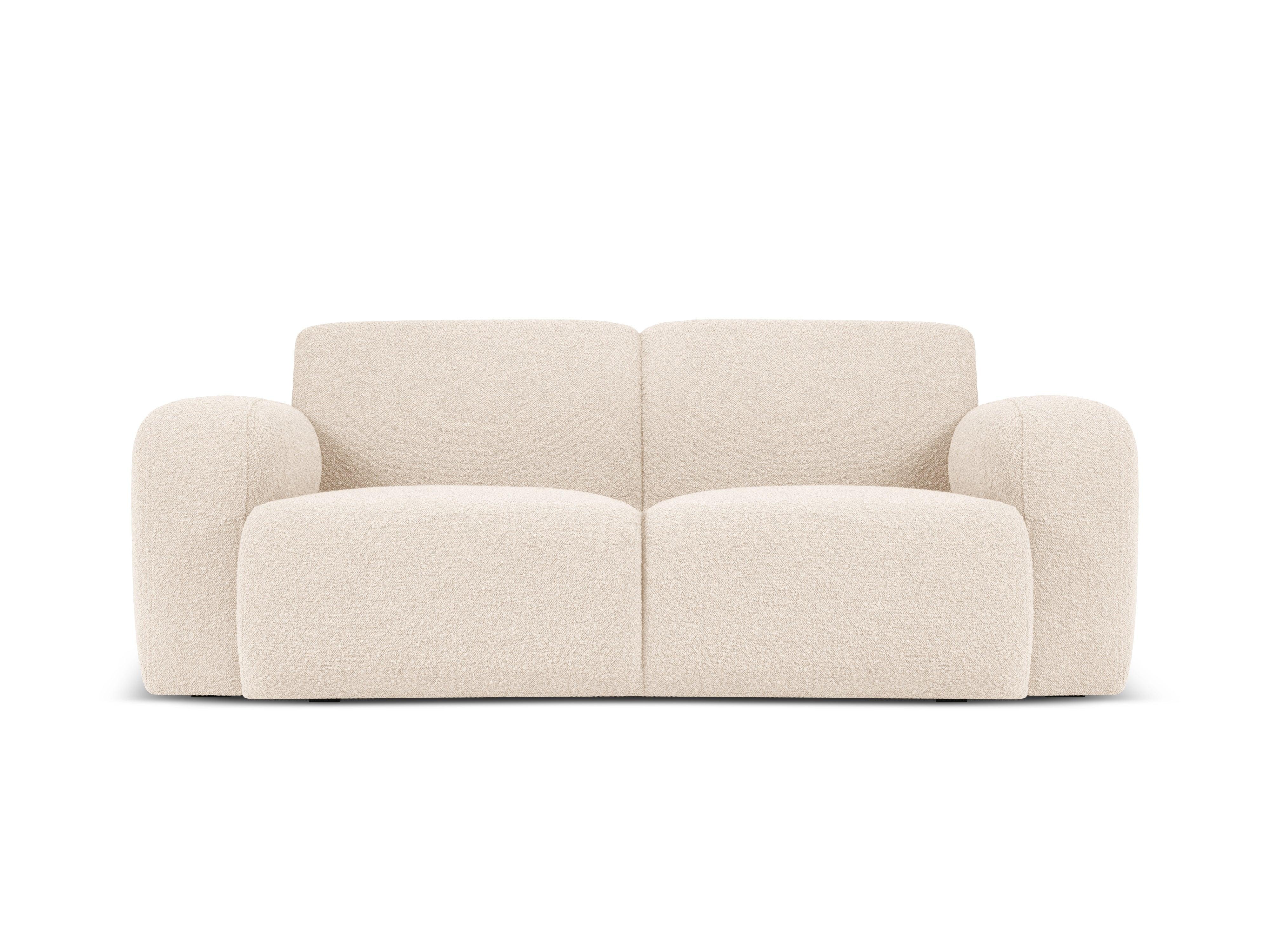 Sofa w tkaninie boucle 2-osobowa LOLA beżowy Windsor & Co Eye on Design