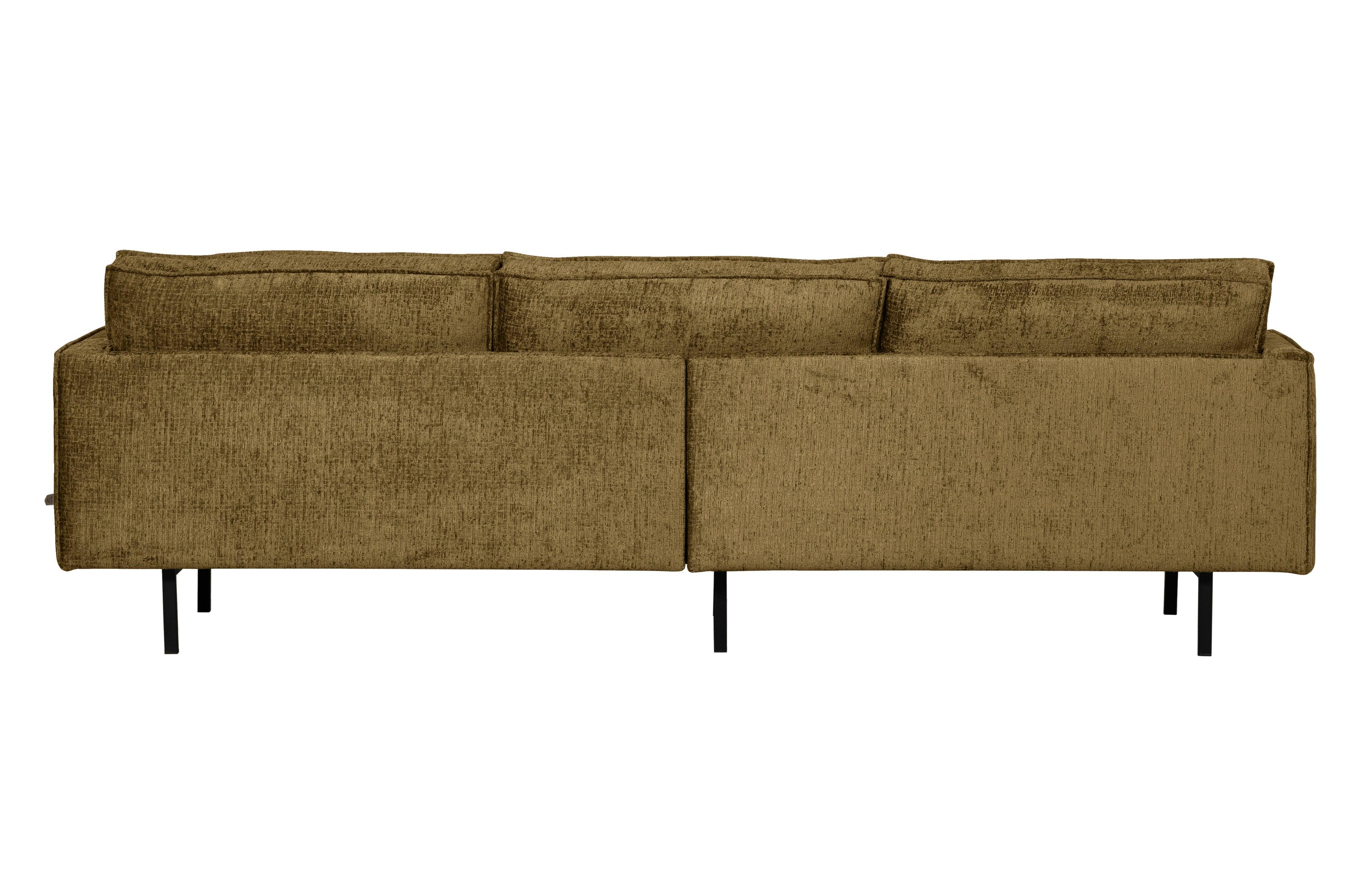 Sofa welurowa 3-osobowa RODEO brązowy Be Pure Eye on Design