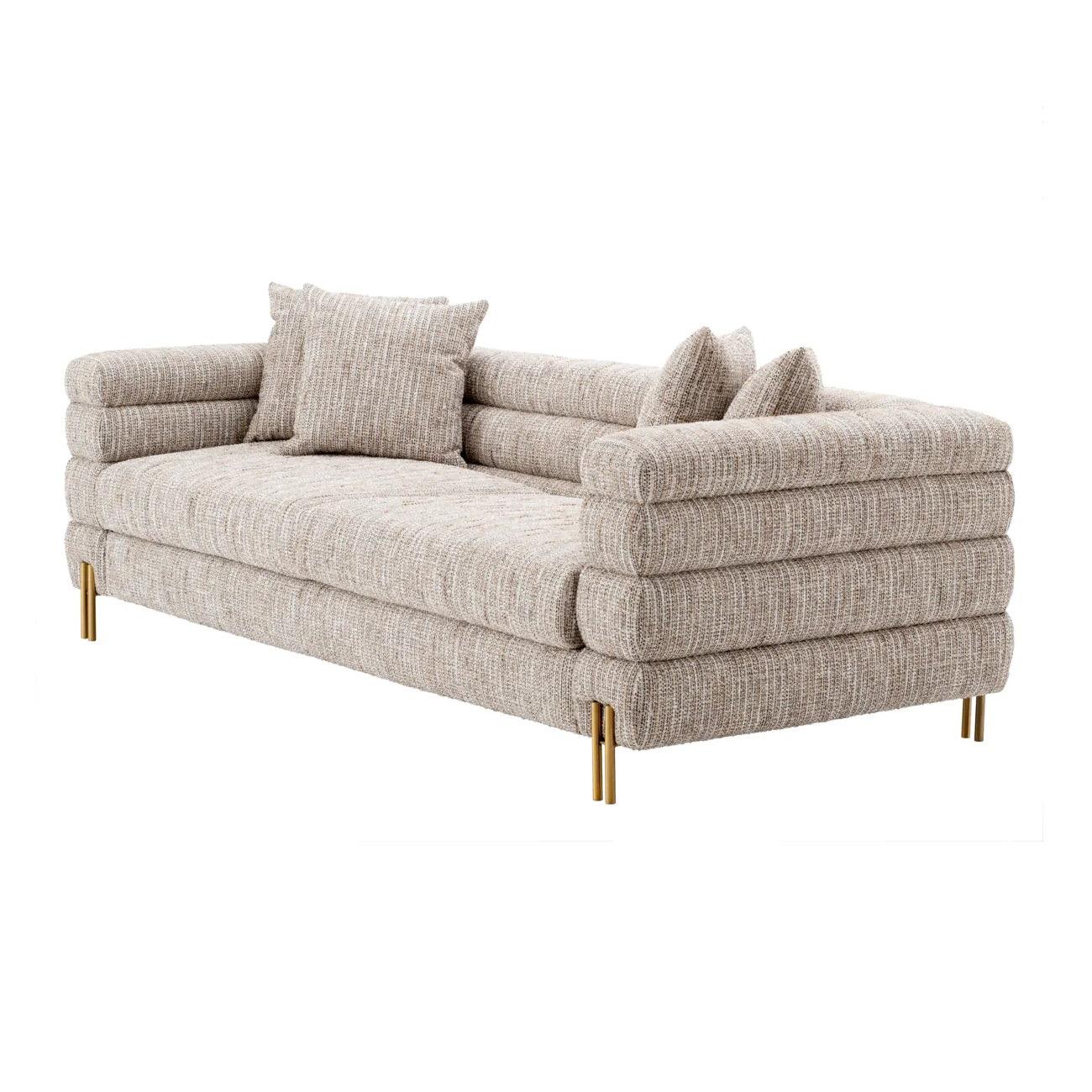 Sofa YORK beżowy melanż Eichholtz Eye on Design
