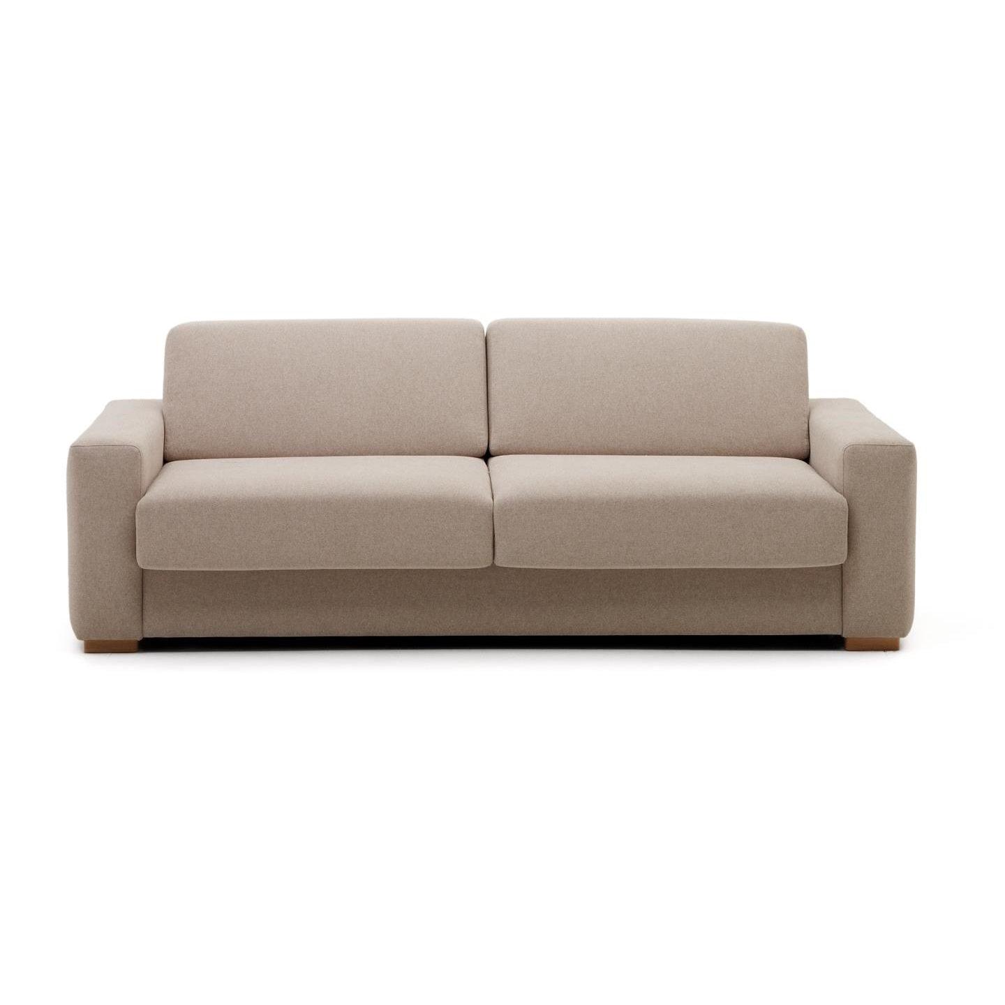 Sofa z funkcją spania ANLEY beżowy La Forma Eye on Design