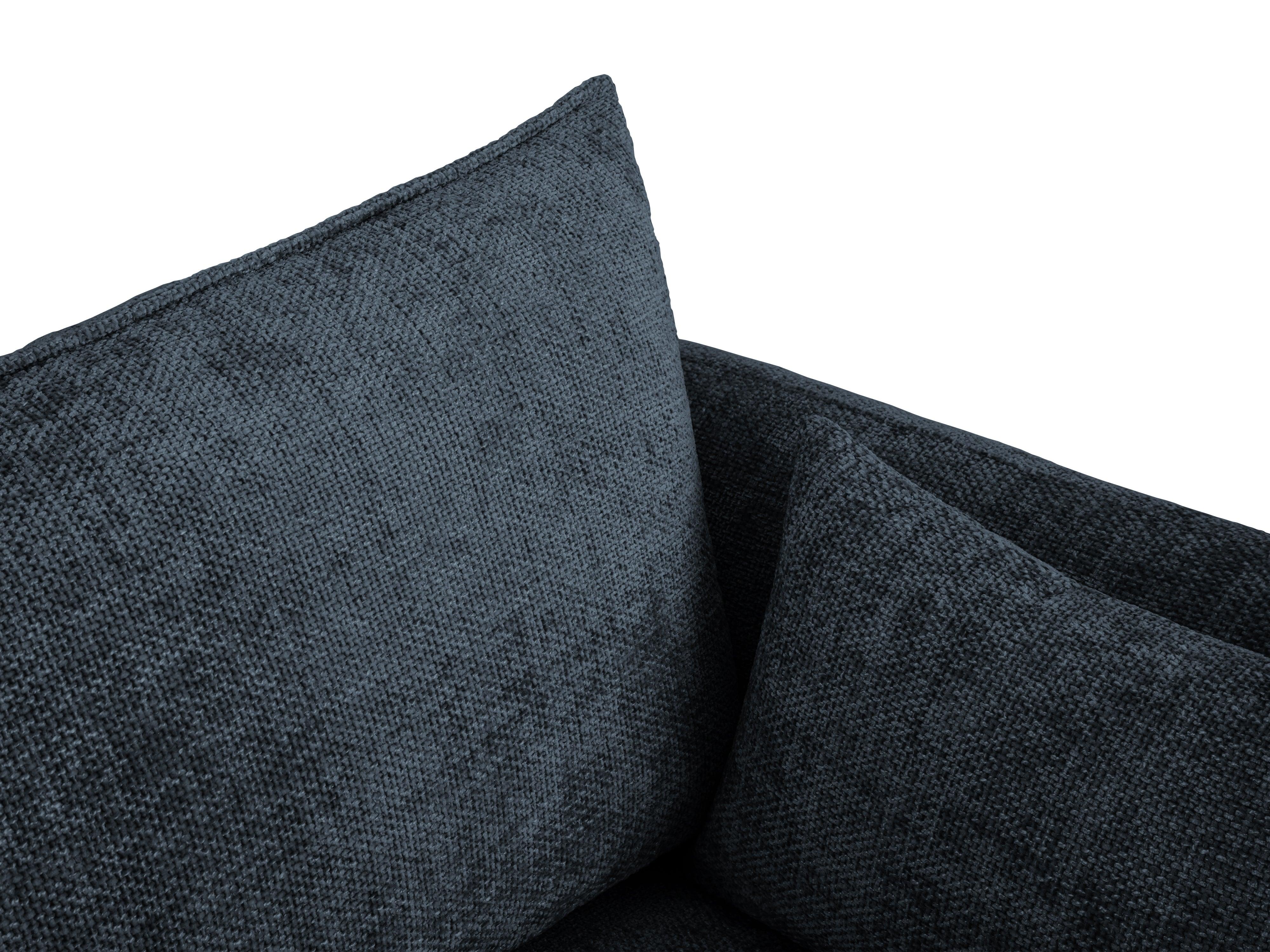Sofa z funkcją spania MATERA granatowy szenil Cosmopolitan Design Eye on Design