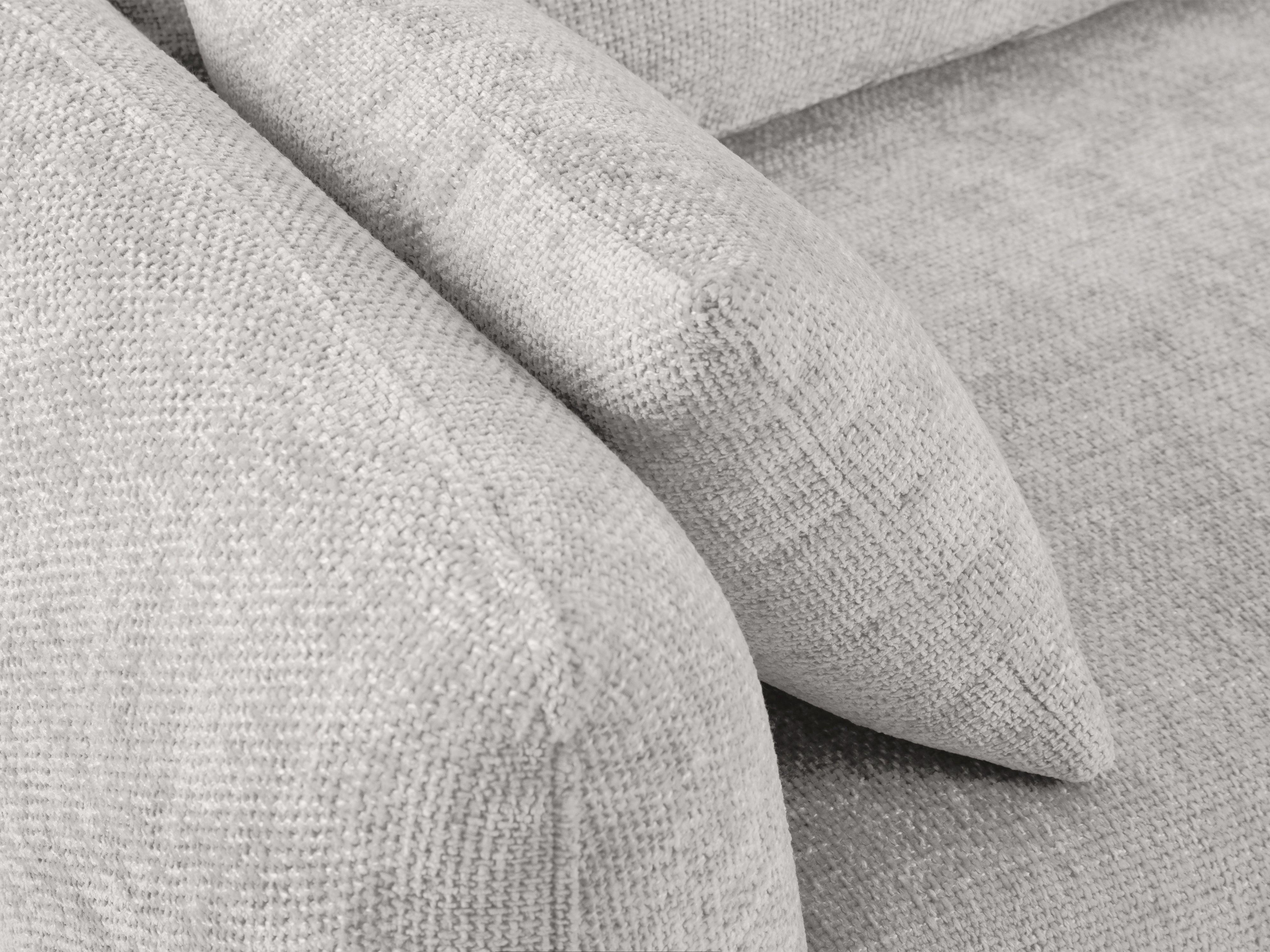 Sofa z funkcją spania MATERA jasnoszary szenil Cosmopolitan Design Eye on Design