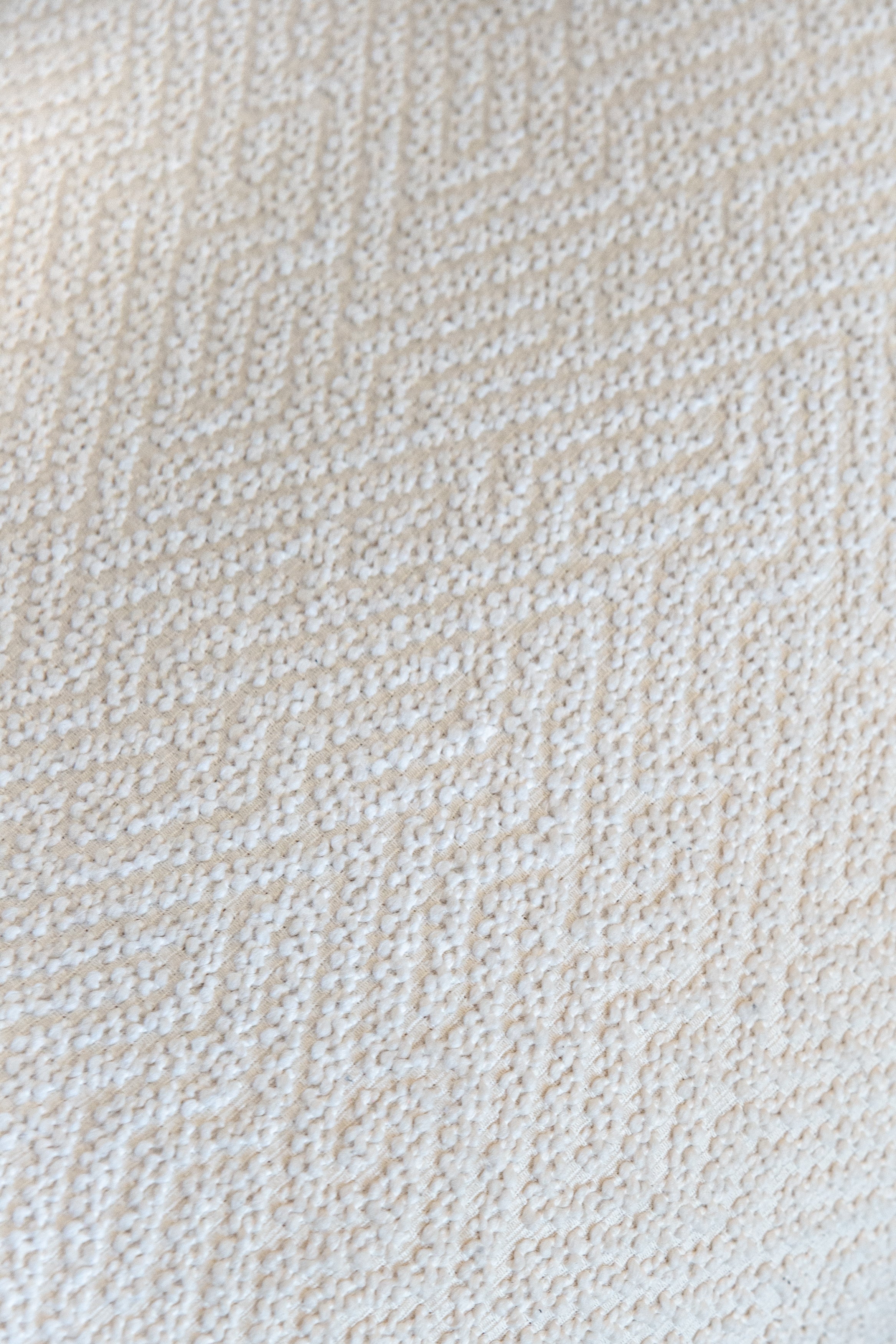 2-Seater Sofa PACHA White with Black Base - Display Model