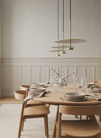 Tafel SOFT MOOD basis van gebleekt eikenhout