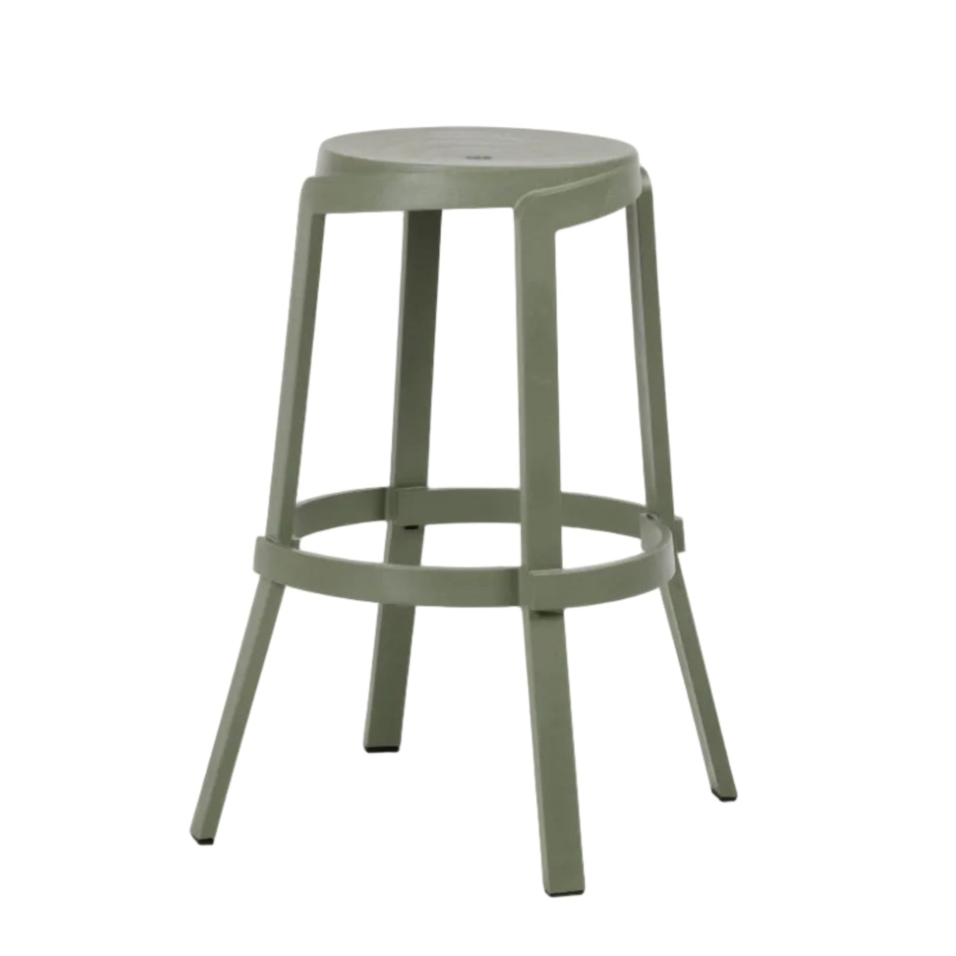 Hocker für den Außenbereich STACK grün