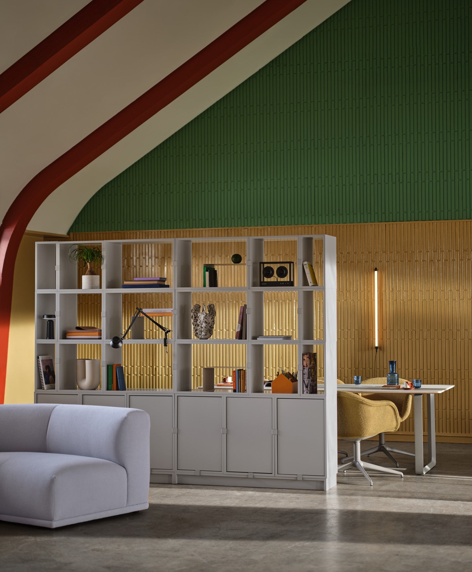 Tafel 70/70 grijs