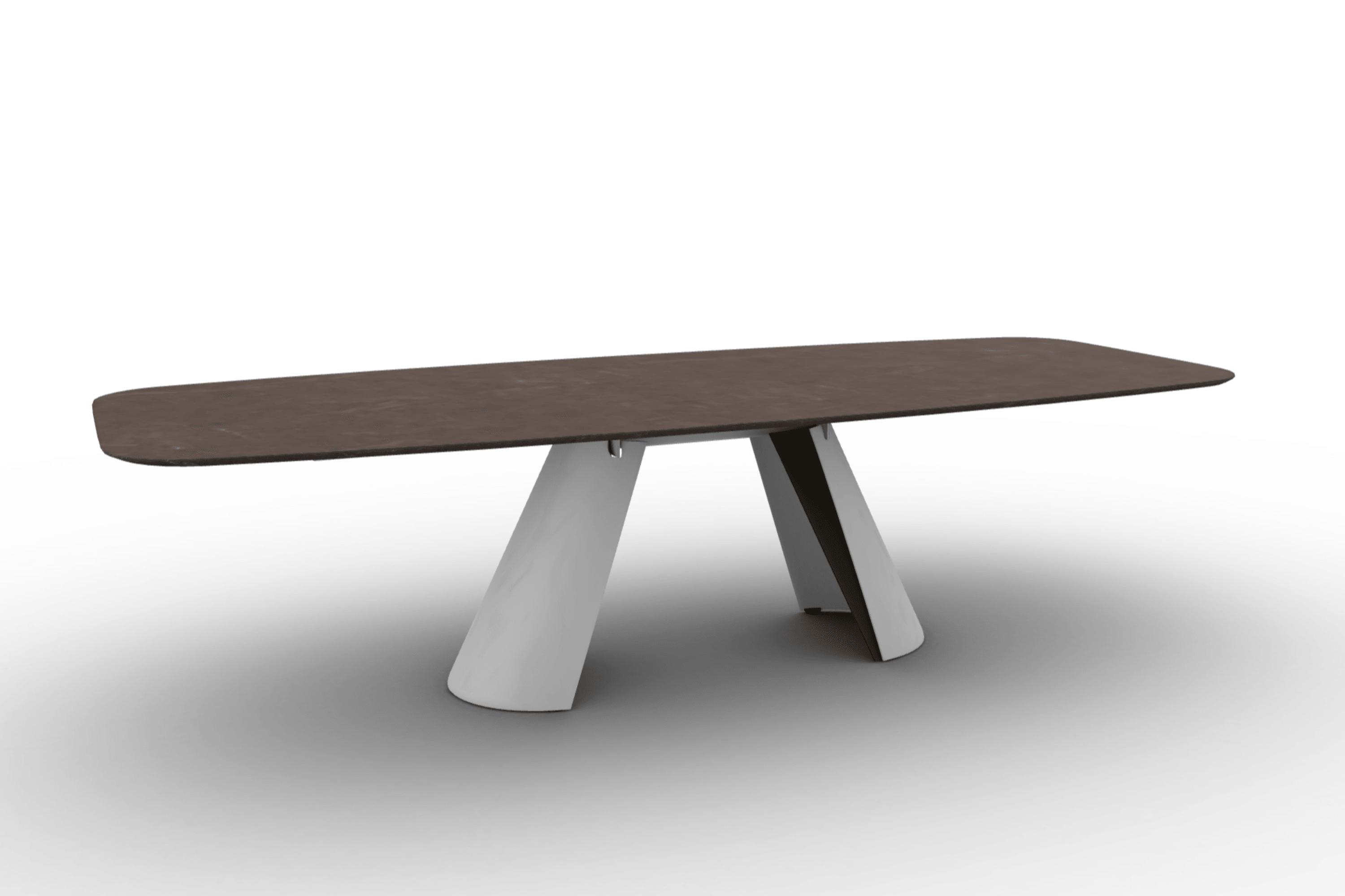 Stół APIAN brązowa ceramika Calligaris Eye on Design