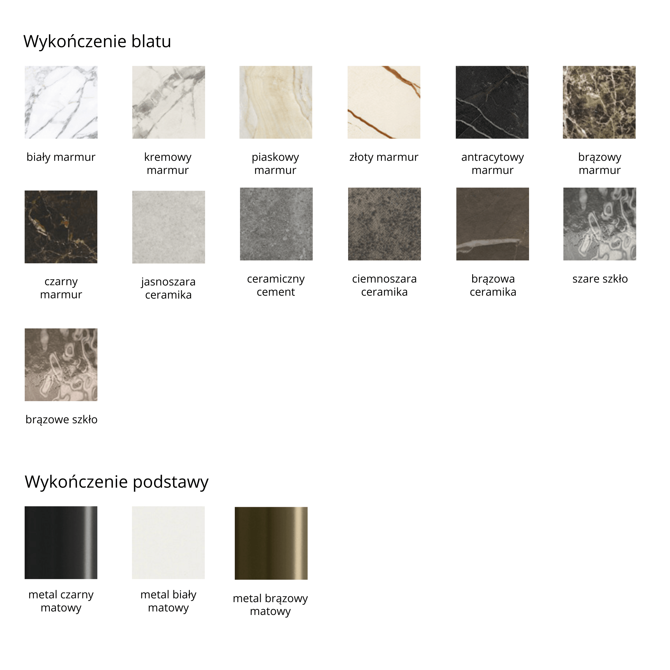 Stół APIAN brązowa ceramika Calligaris Eye on Design