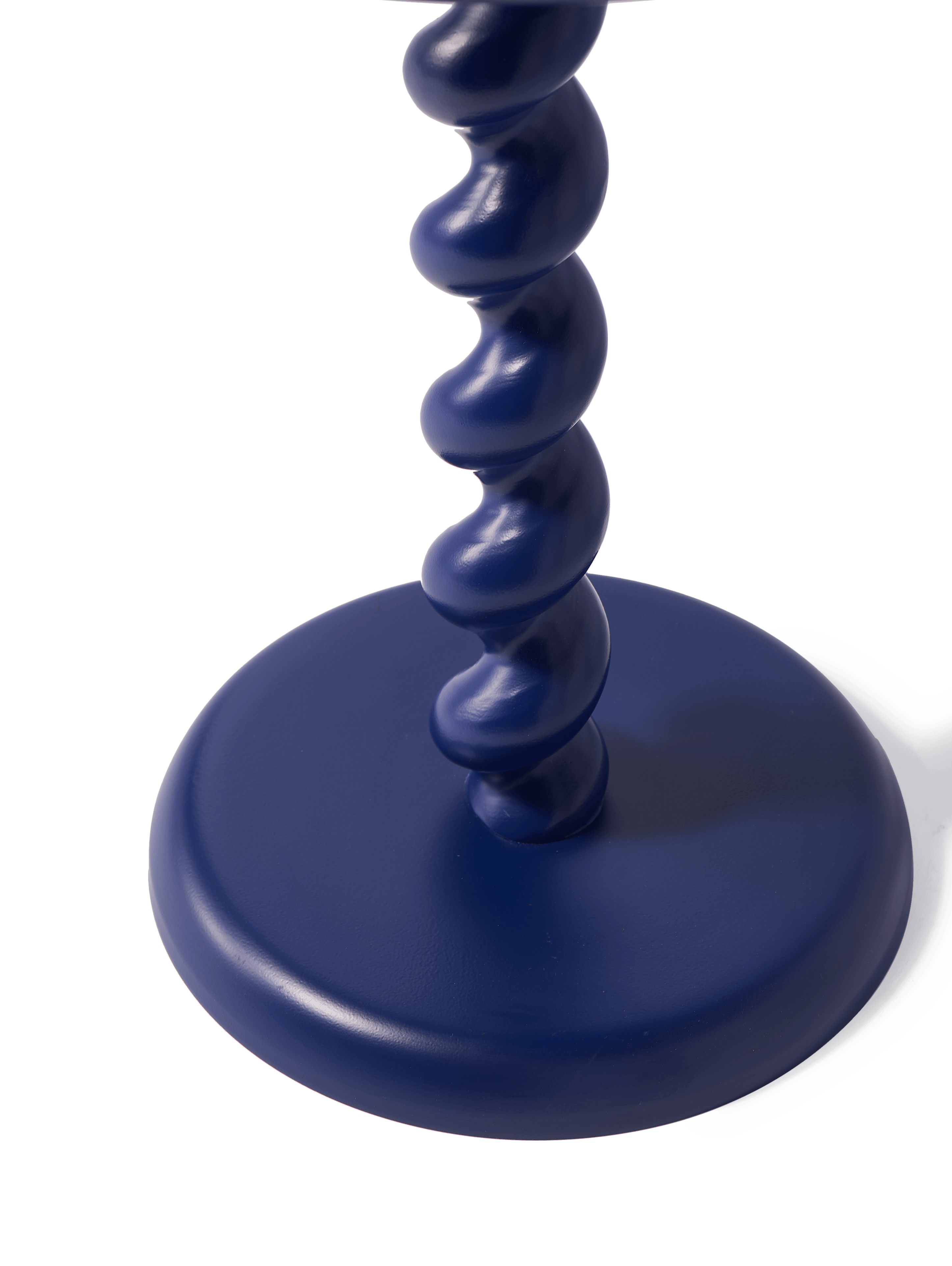 Stół barowy TWISTER ciemnoniebieski Pols Potten Eye on Design