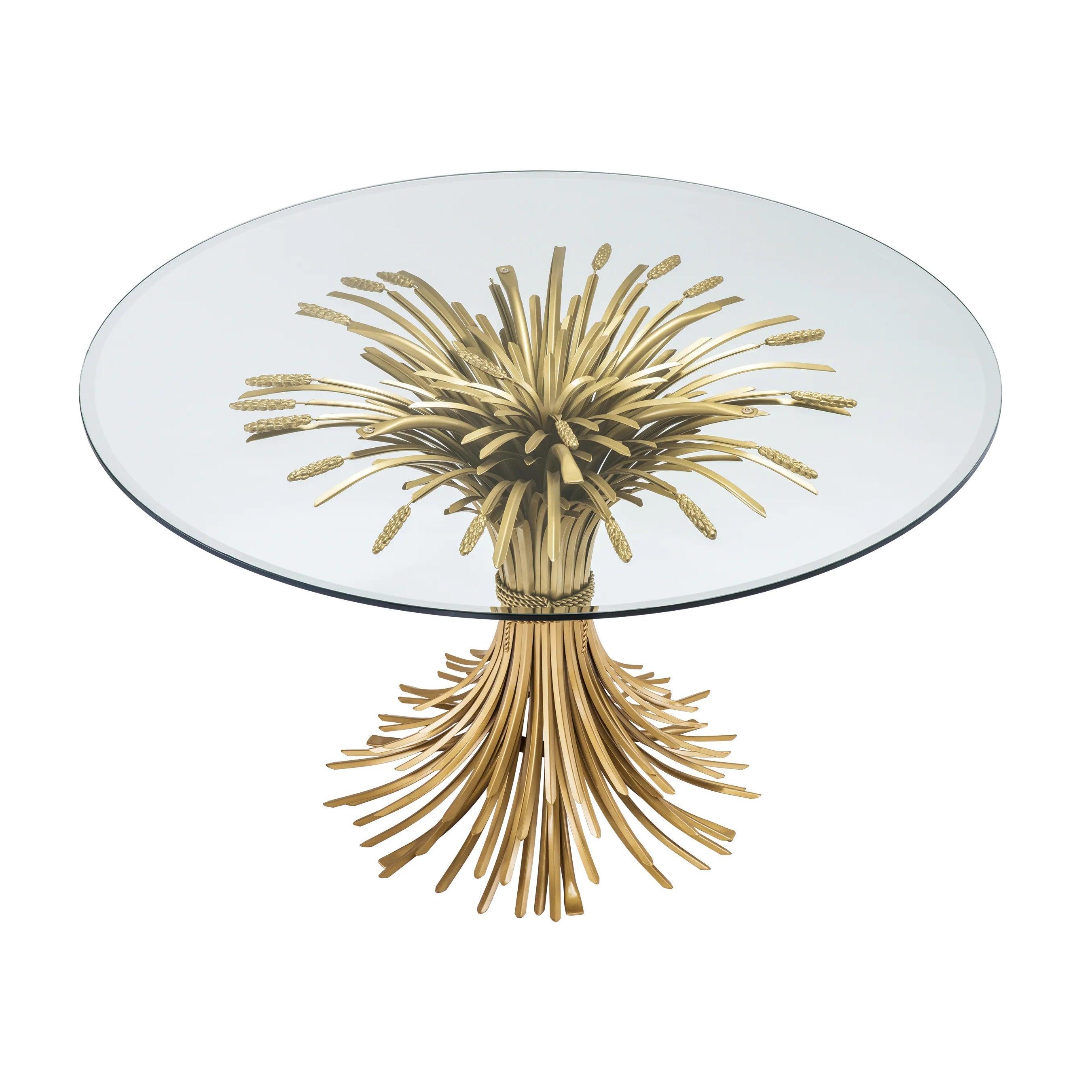 Stół BONHEUR złoty Eichholtz Eye on Design