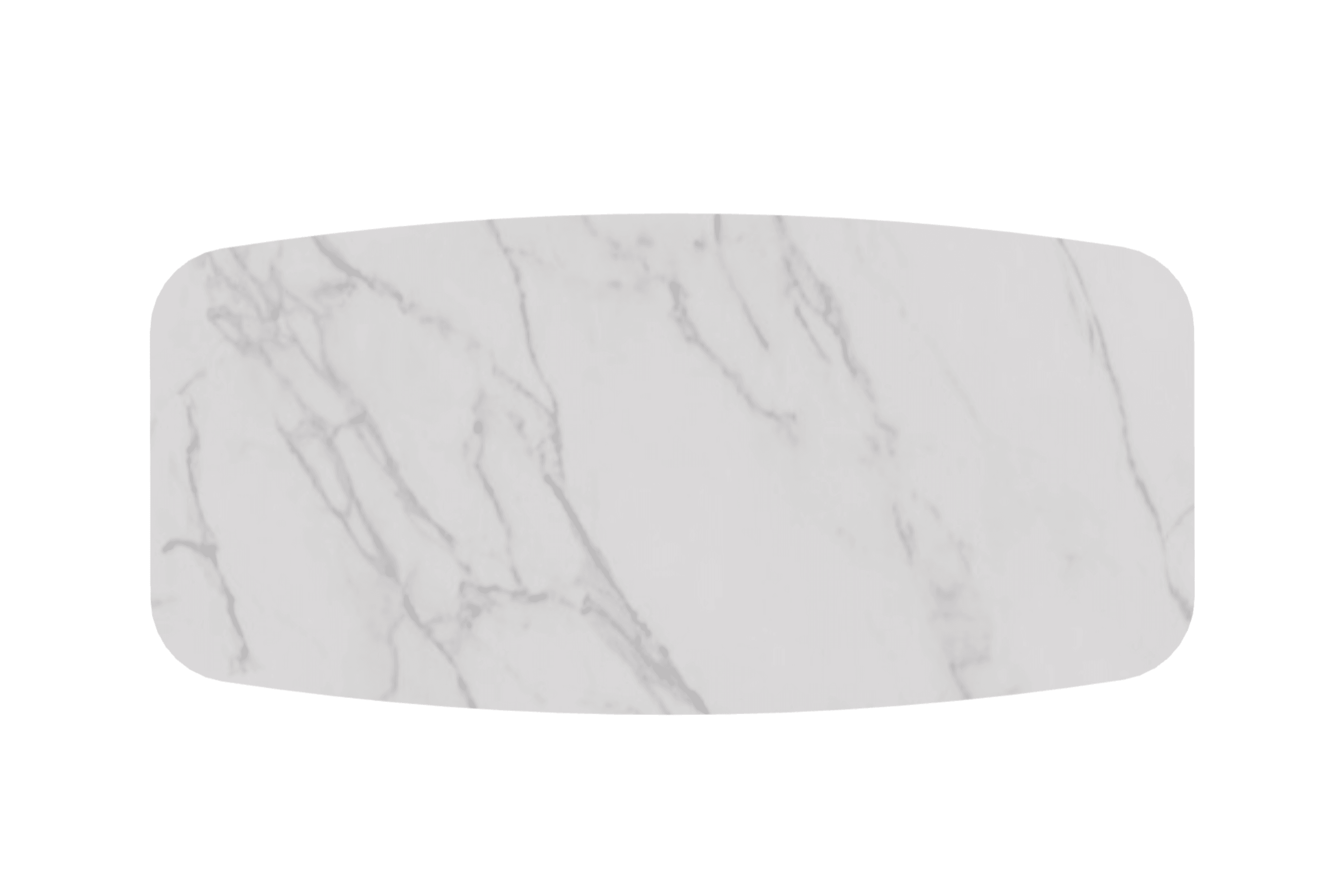 Stół CARTESIO kremowy marmur z drewnianą podstawą Calligaris Eye on Design