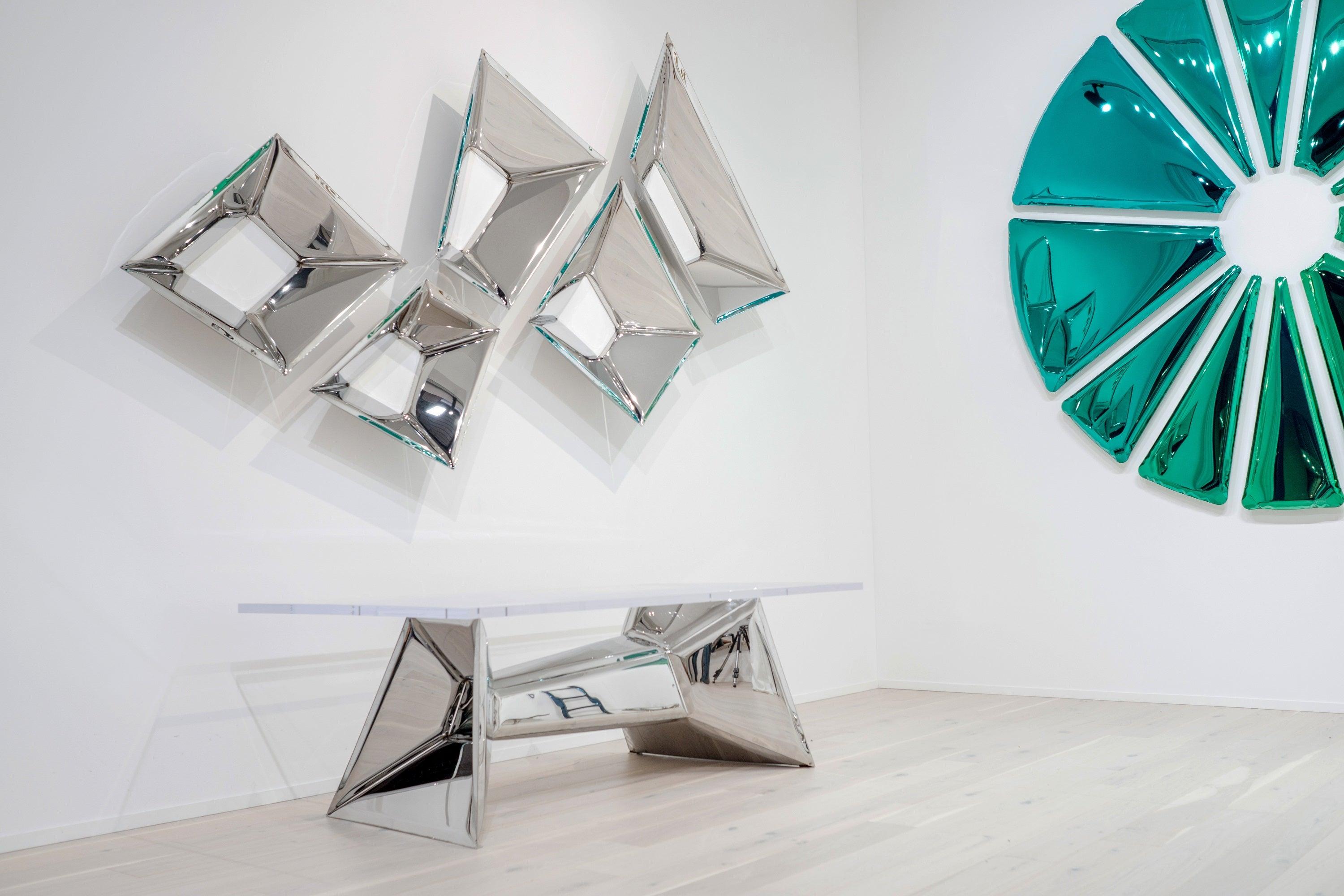 Stół CRYSTALS inox Zieta Studio Eye on Design