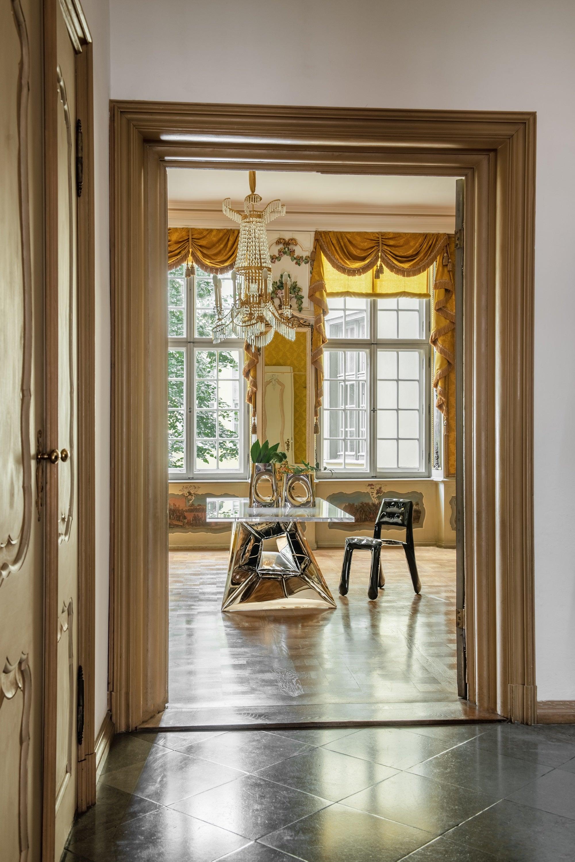 Stół CRYSTALS inox Zieta Studio Eye on Design