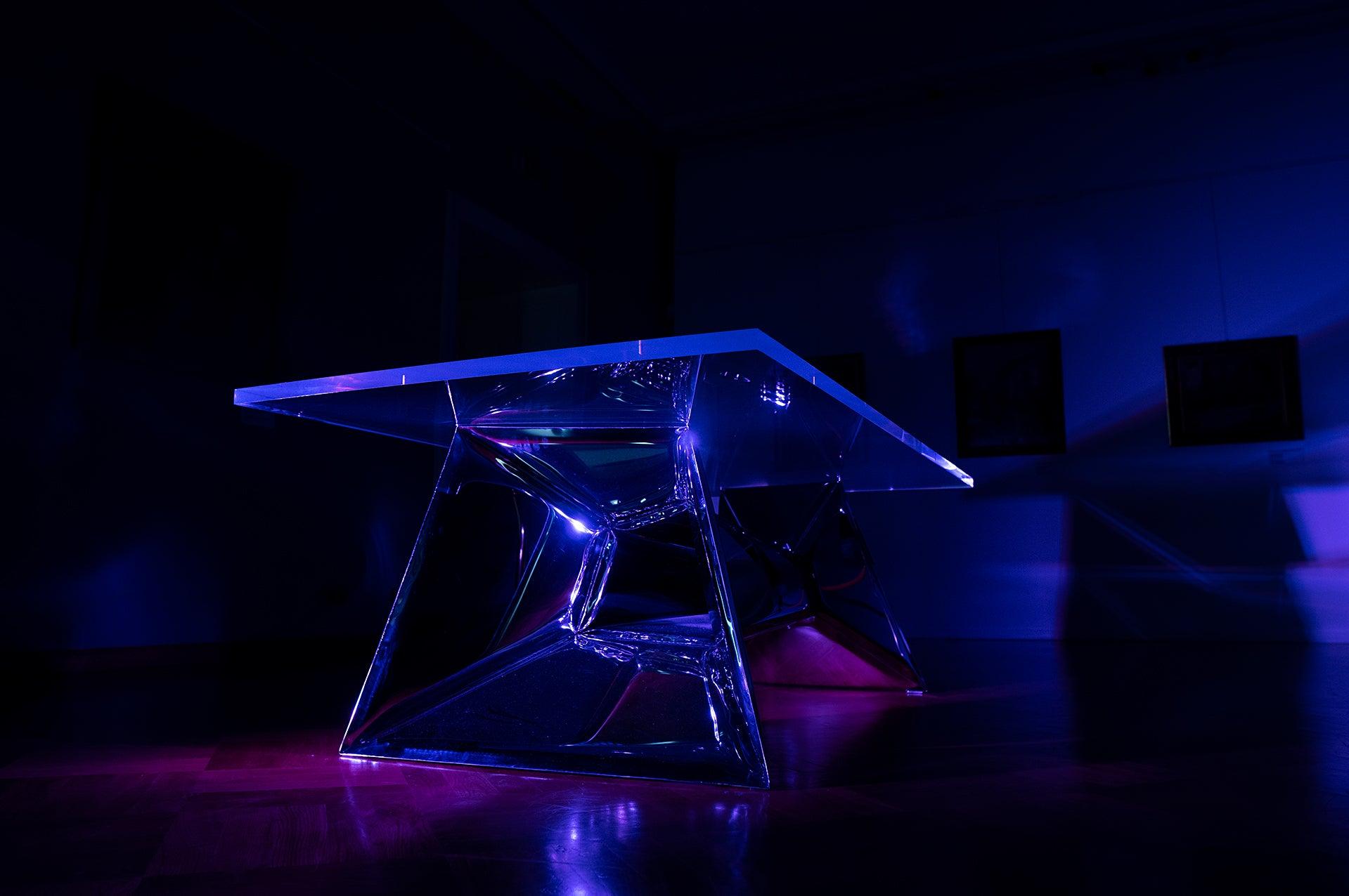 Stół CRYSTALS inox Zieta Studio Eye on Design