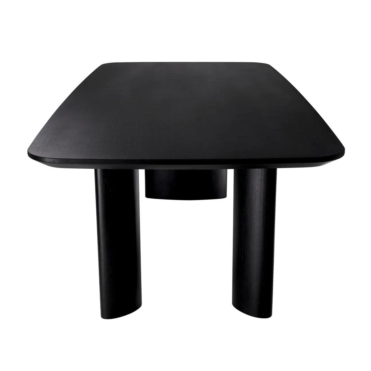 Stół HARMONIE czarny dąb Eichholtz Eye on Design