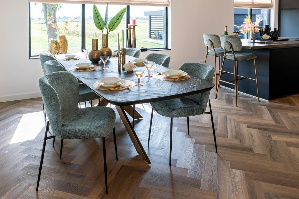 Stół HAYLEY mosiądz Richmond Interiors Eye on Design