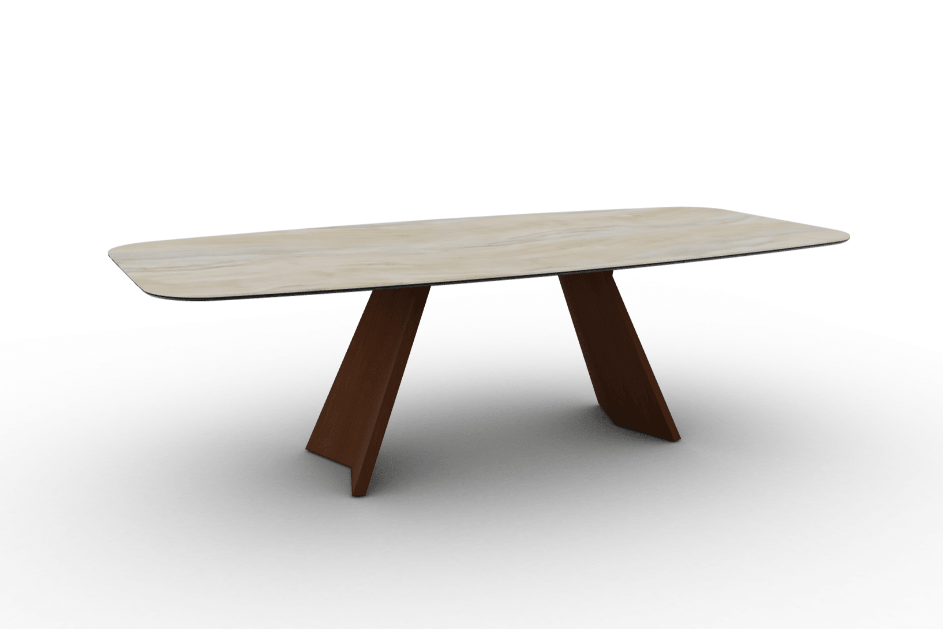 Stół ICARO piaskowy marmur Calligaris Eye on Design