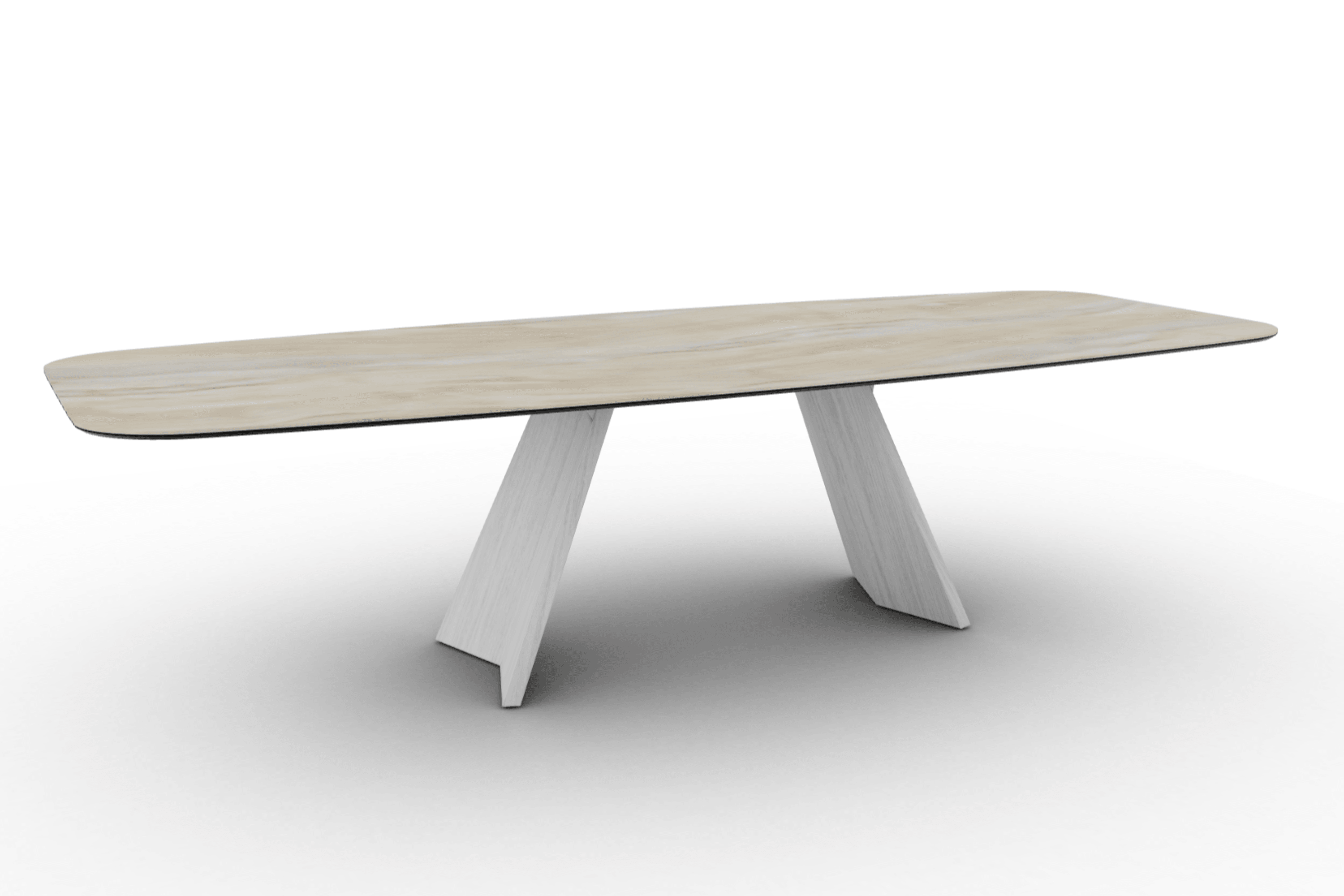 Stół ICARO piaskowy marmur Calligaris Eye on Design