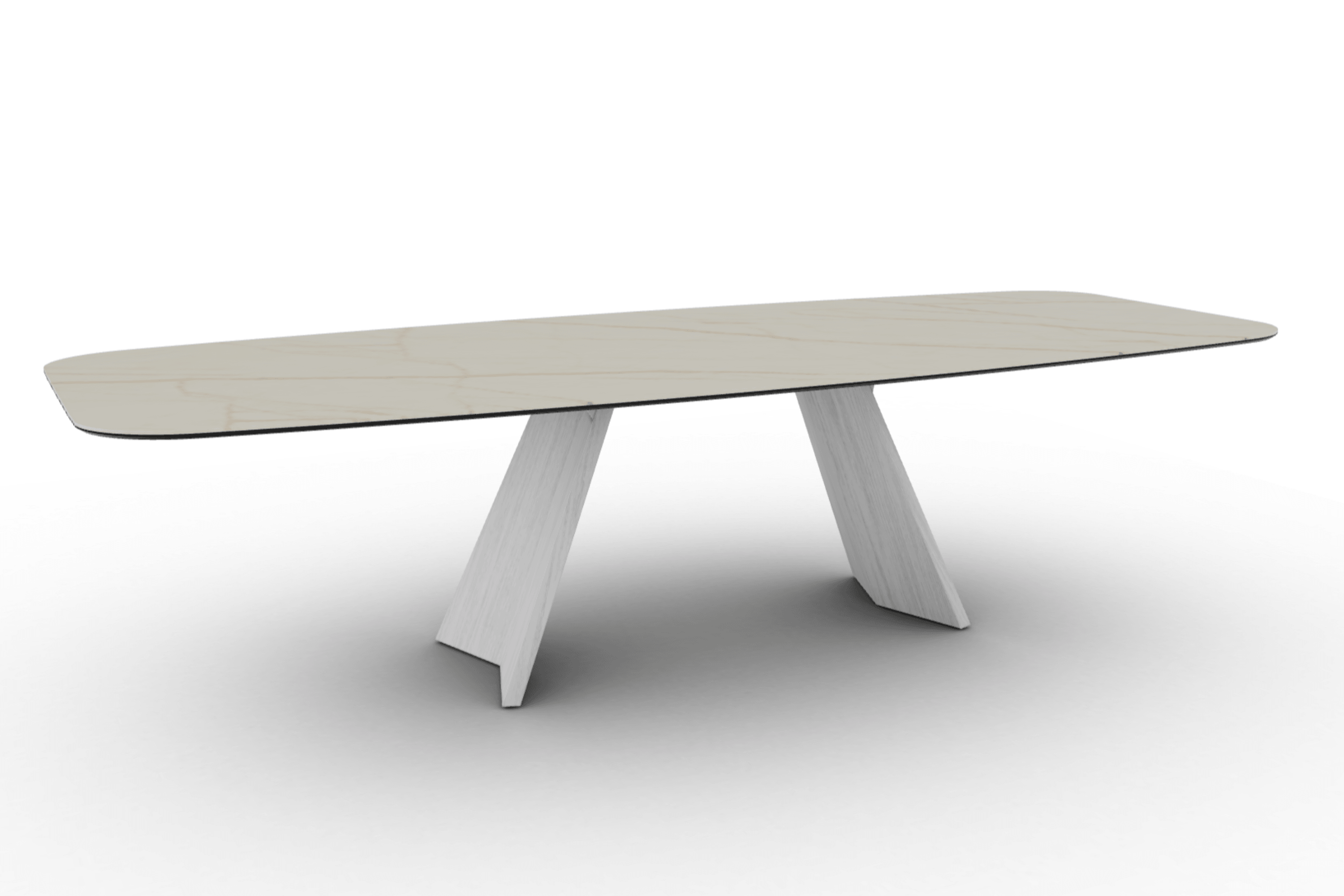 Stół ICARO złoty marmur Calligaris Eye on Design