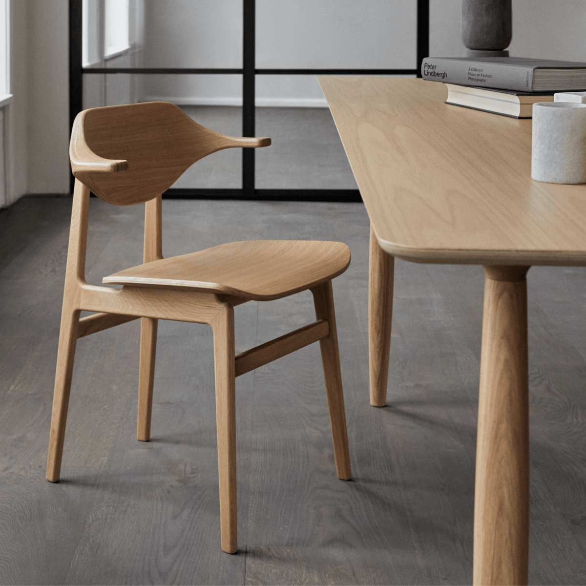 Stół jadalniany OKU dębowy NORR11 Eye on Design