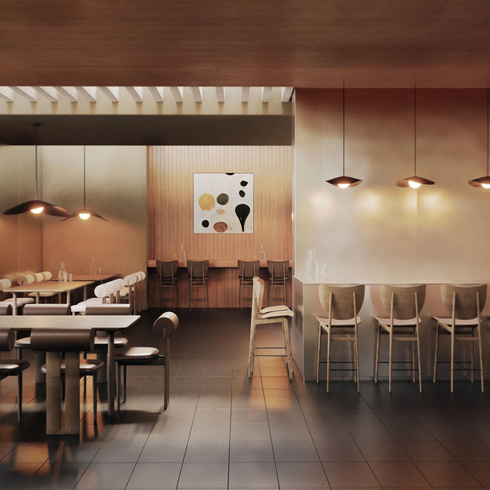 Stół jadalniany OKU dębowy NORR11 Eye on Design