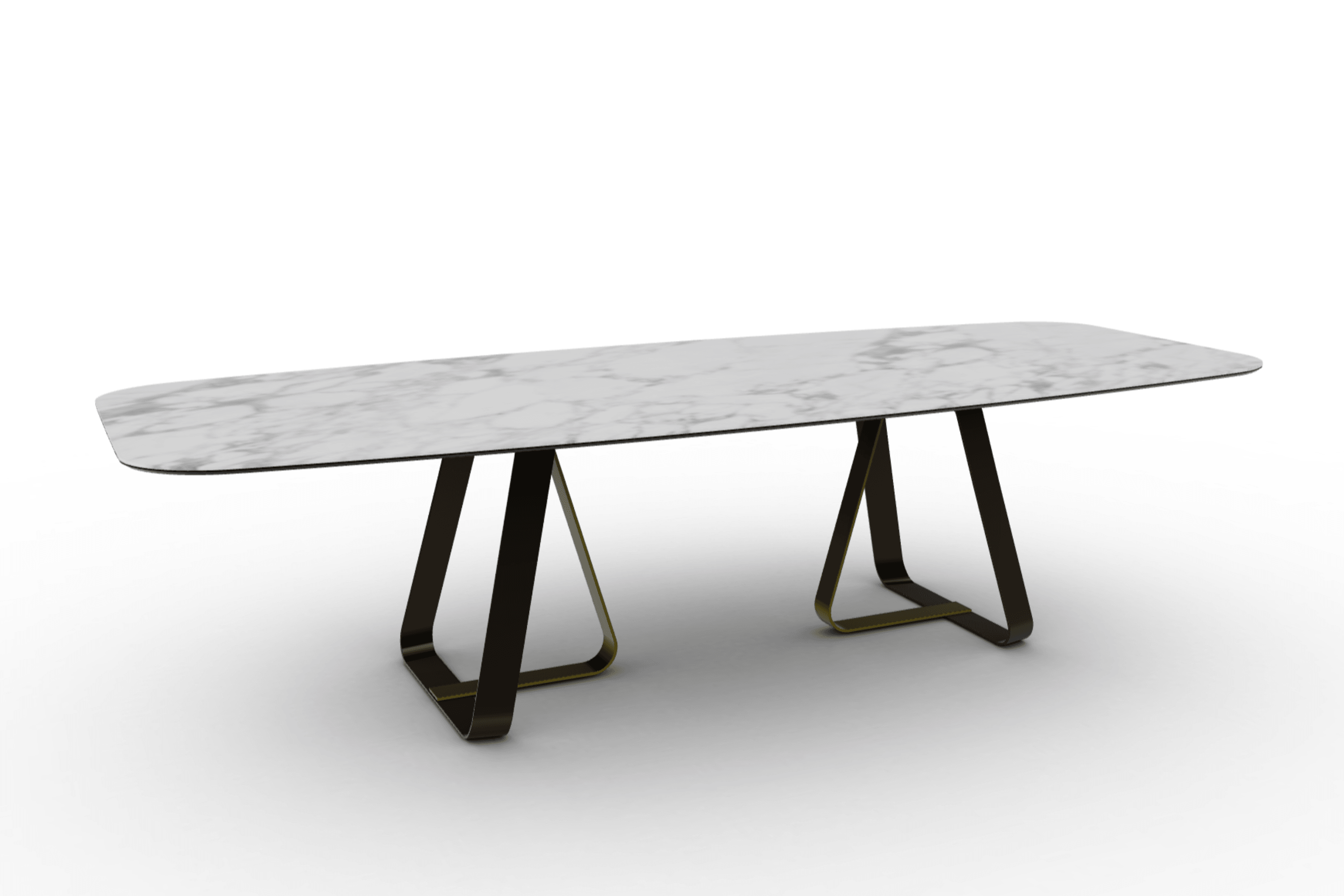 Stół jadalniany SUNSHINE biały marmur Calligaris Eye on Design